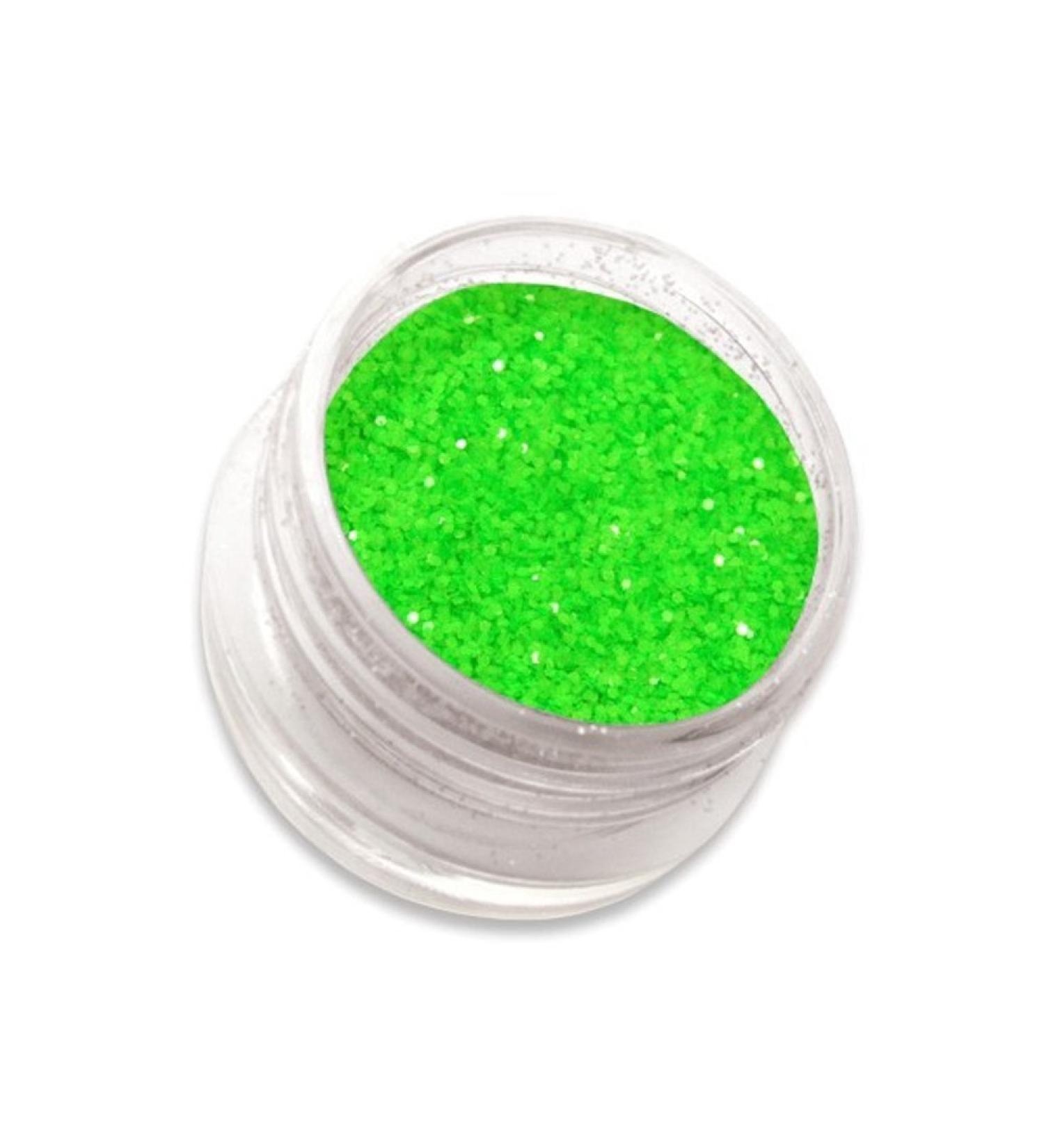 Pro Impressions Glitter Neon Green