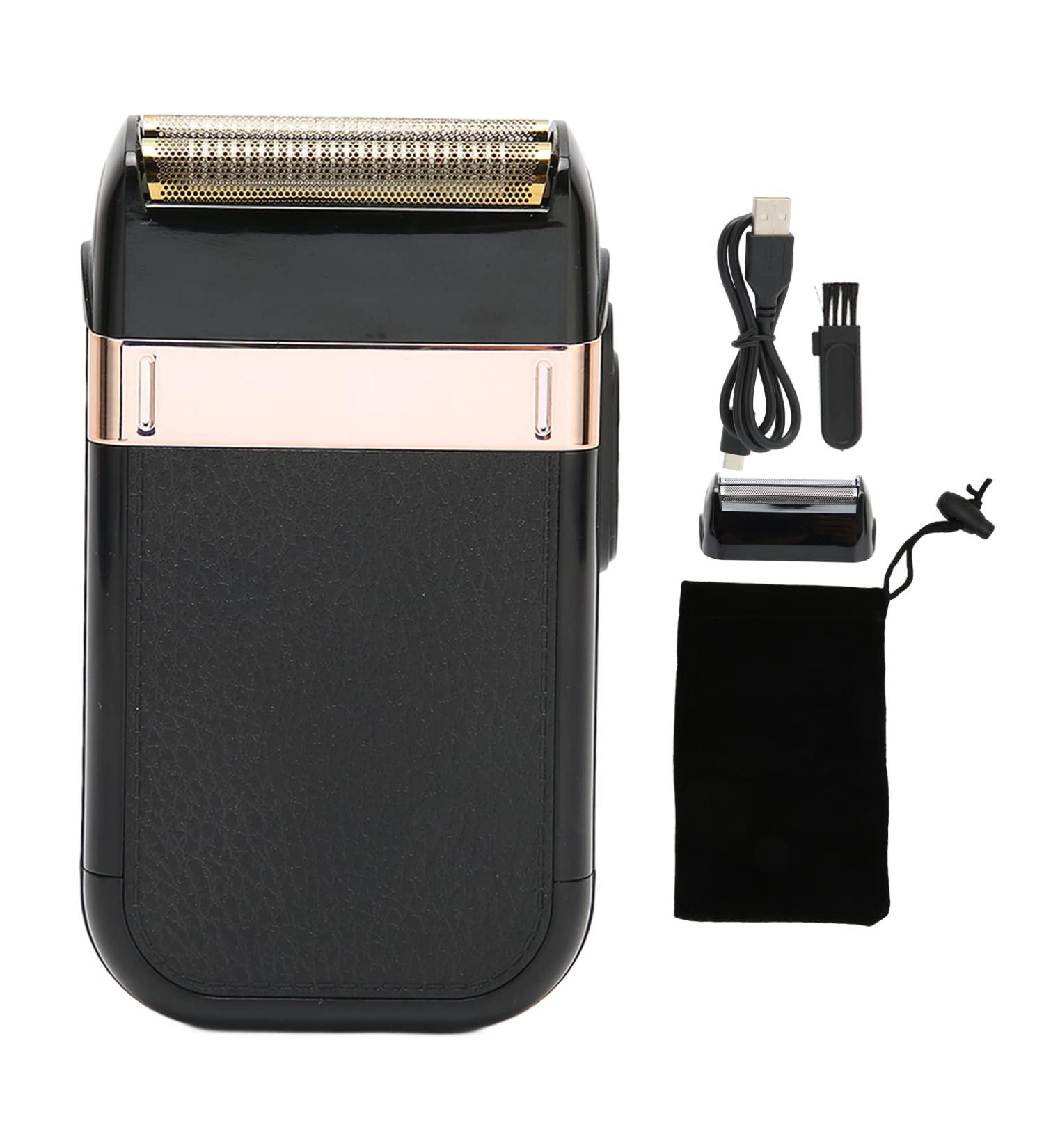 Buy Cordless Rechargeable Electric Shaver - Portable Facial Hair Groomer & Travel Electric Razor for Men - Buy Online on SooperMarket.com
