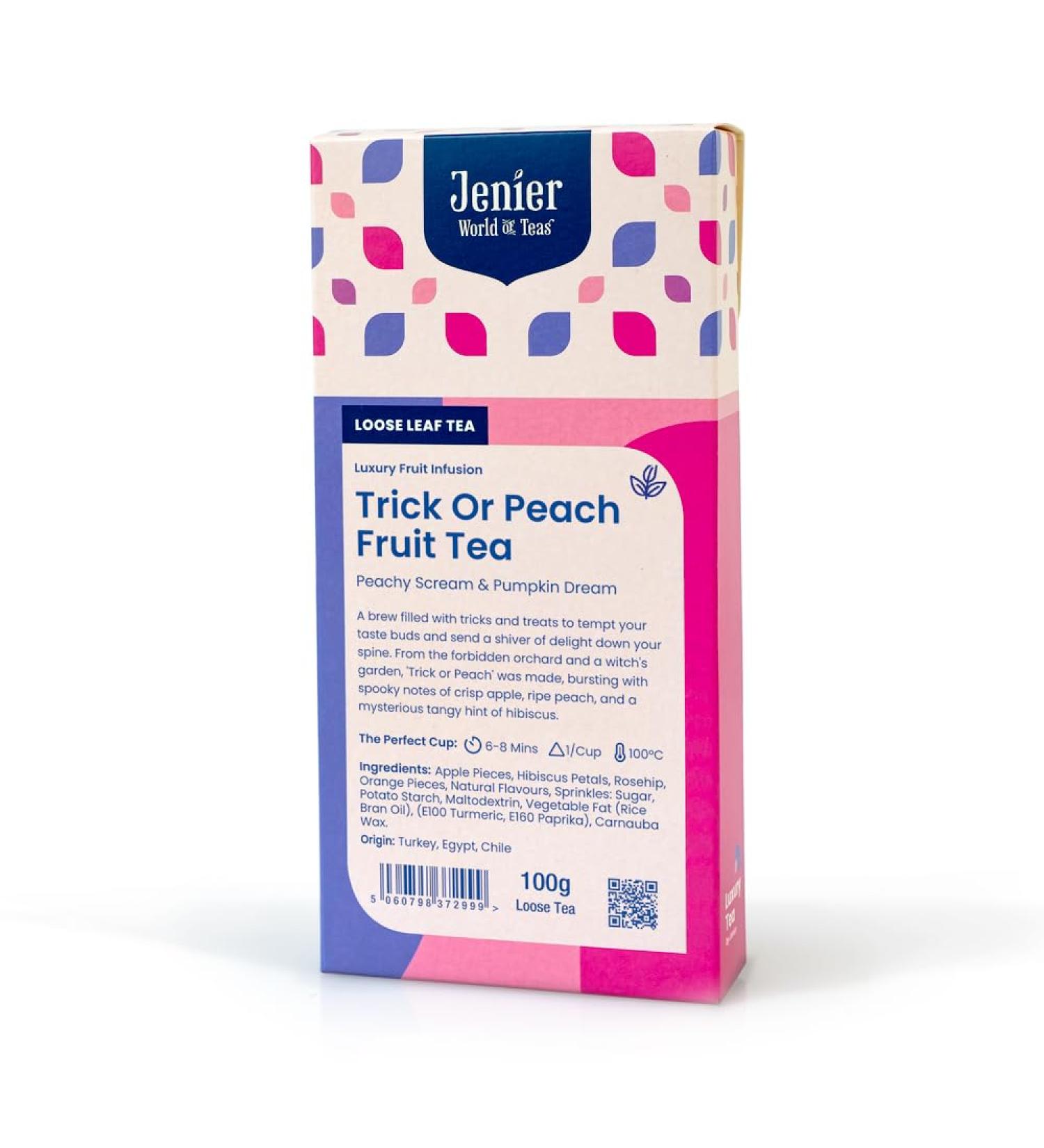 Trick or Peach Fruit Tea - 100g Loose Leaf Tea