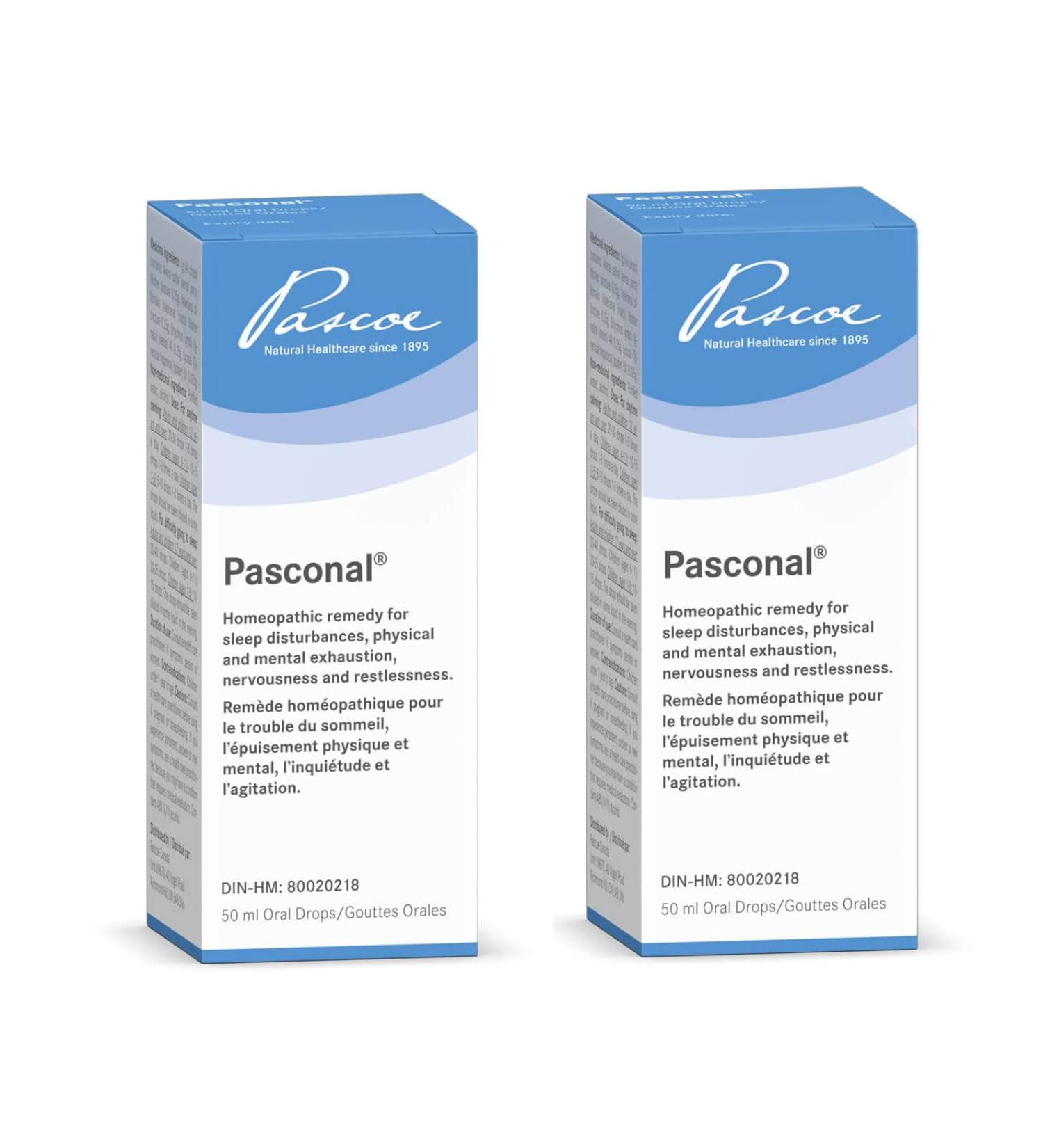 Pascoe Pasconal Drops A Homeopathic Remedy For Sleep Disturbances Physical & Mental Exhaustion Nervousness And Restlessness For Daytime Calming & Sleep Difficulty for Ages 1 And Above Avena Sativa Strychonos Ignatia Tarantula Hispanica Valeriana Officinal - Buy Online on SooperMarket.com