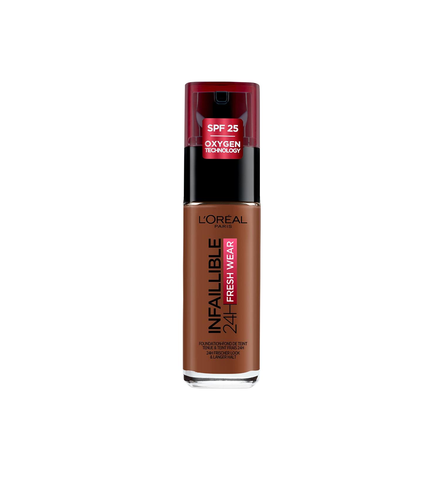 L'Oreal Paris Infallible 24hr Freshwear Liquid Foundation 380 Espresso 30ml - Pack of 1 - Buy Online on SooperMarket.com