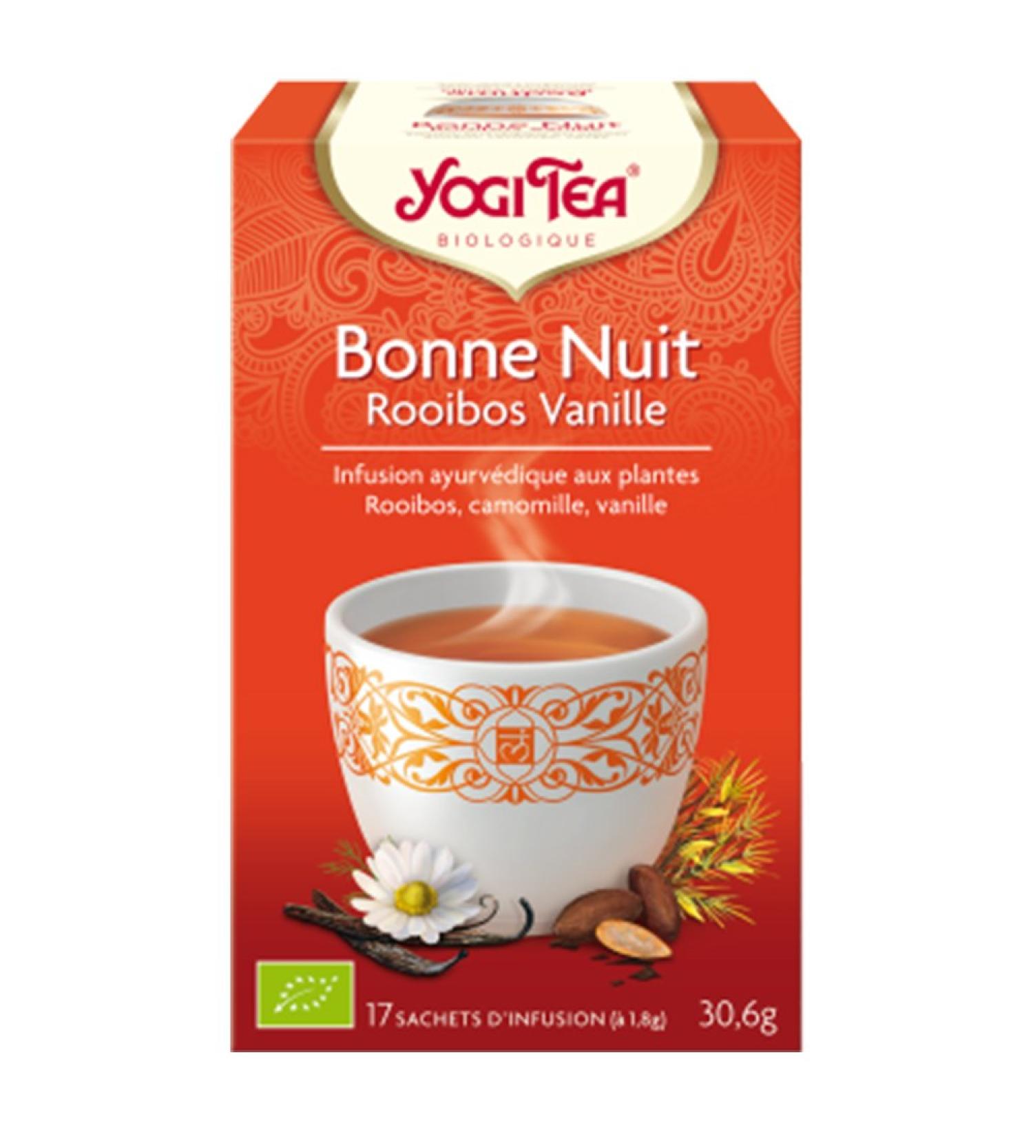 Yogi Tea Bedtime Rooibos Vanilla 17 Sachets