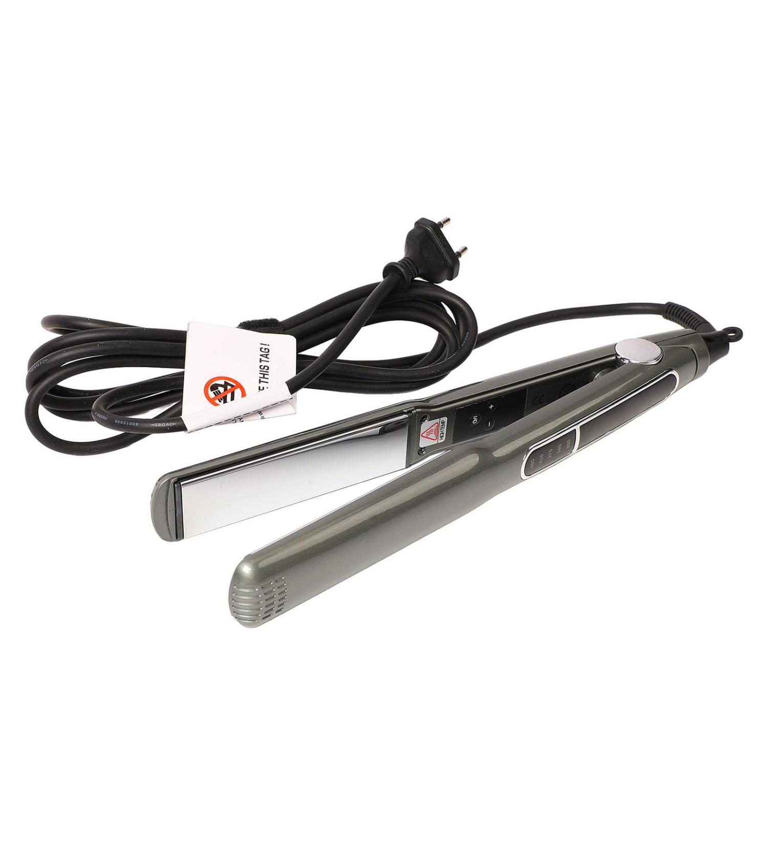 Professional Hair Straightener | Adjustable Flat Iron | 480 F Ceramic Hair Straightening | EU Plug 220V - Buy Online on SooperMarket.com