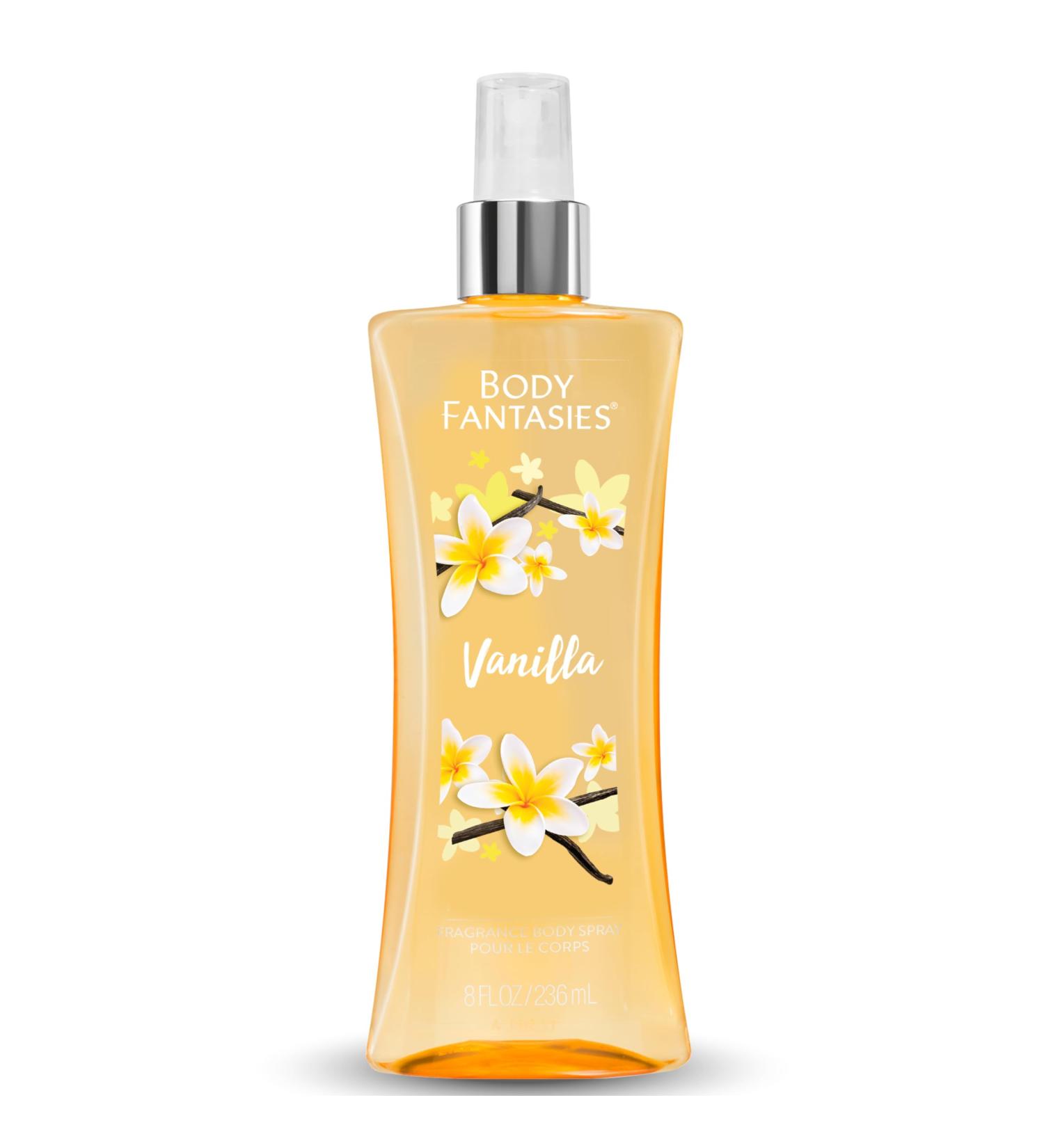 Body Fantasies Fragrance Body Spray Vanilla 8 Ounce 8 Fl Oz (Pack of 1) - Buy Online on SooperMarket.com