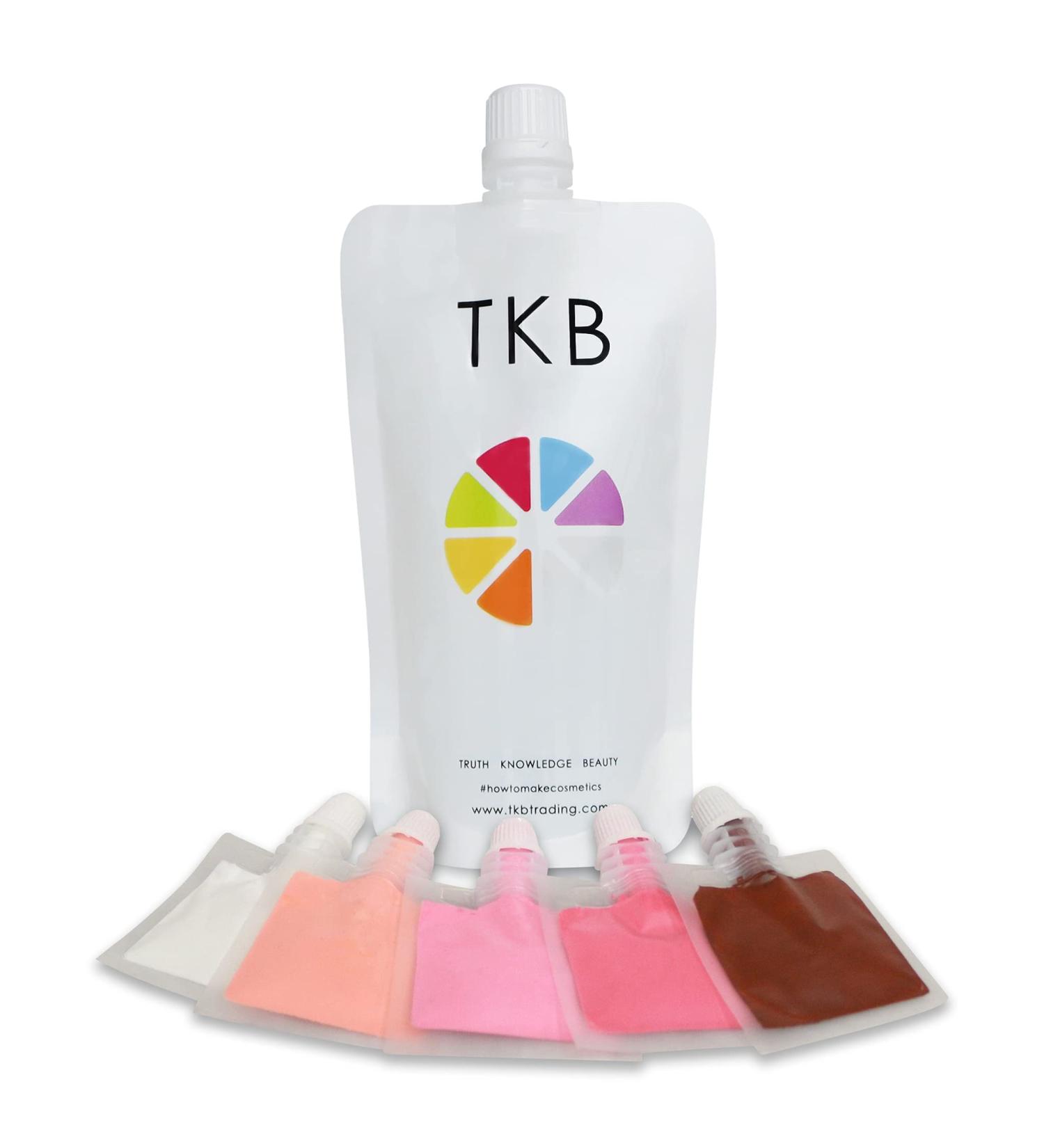 TKB Lip Gloss Base & Lip Color Set - Create Custom Lip Gloss Shades - Buy Online on SooperMarket.com