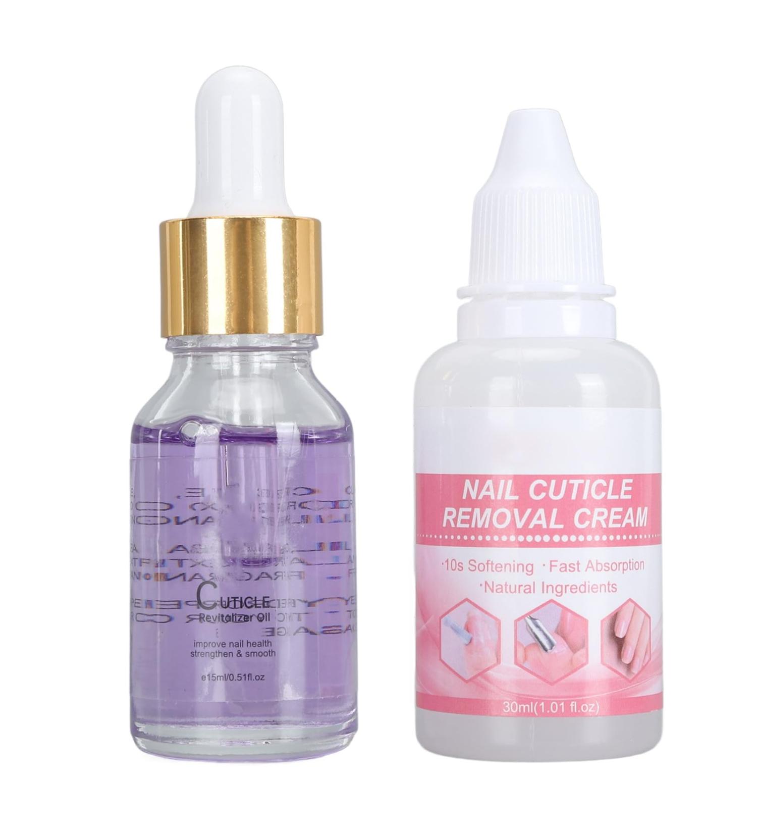 Nail Cuticle Remover Kit Hydrate Exfoliating Powered Cuticle Remover Kit for Travel Use (LS152-1) - Buy Online on SooperMarket.com