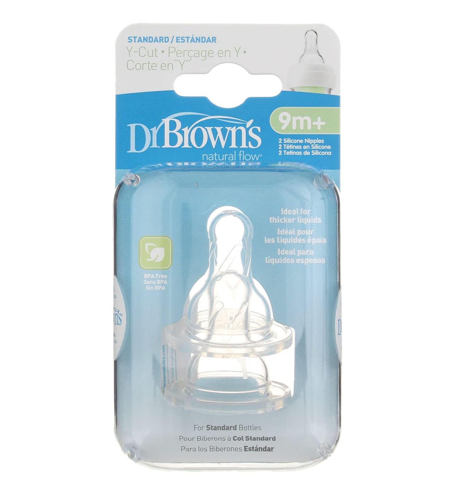 Dr. Brown's 8 Pack Level 4 Standard Nipple - Natural Flow Technology - Buy Online on SooperMarket.com