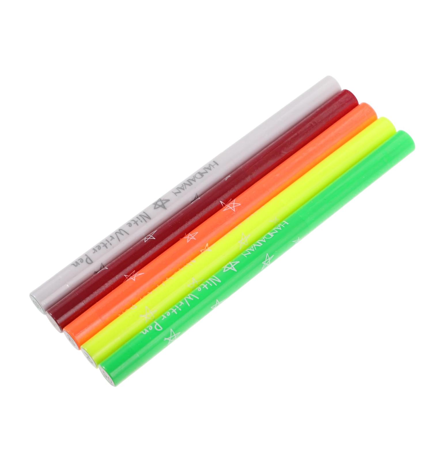 BELLIFFY 5pcs Halloween Paint Pen Fluorescence Liner Eyeliner Pencil Make up Highlighter Eye Liner Plastic - Buy Online on SooperMarket.com