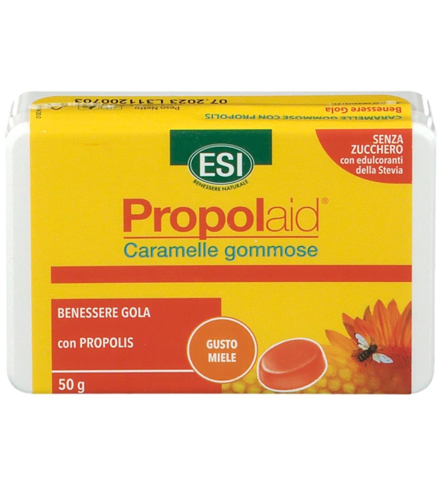Online Winter Protection PropolAid Swiss Chewy Candies 50g Honey