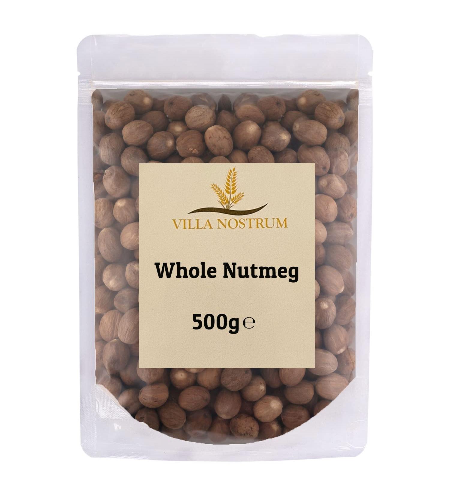 Nutmeg Whole 500g by Villa Nostrum - Buy Online on SooperMarket.com