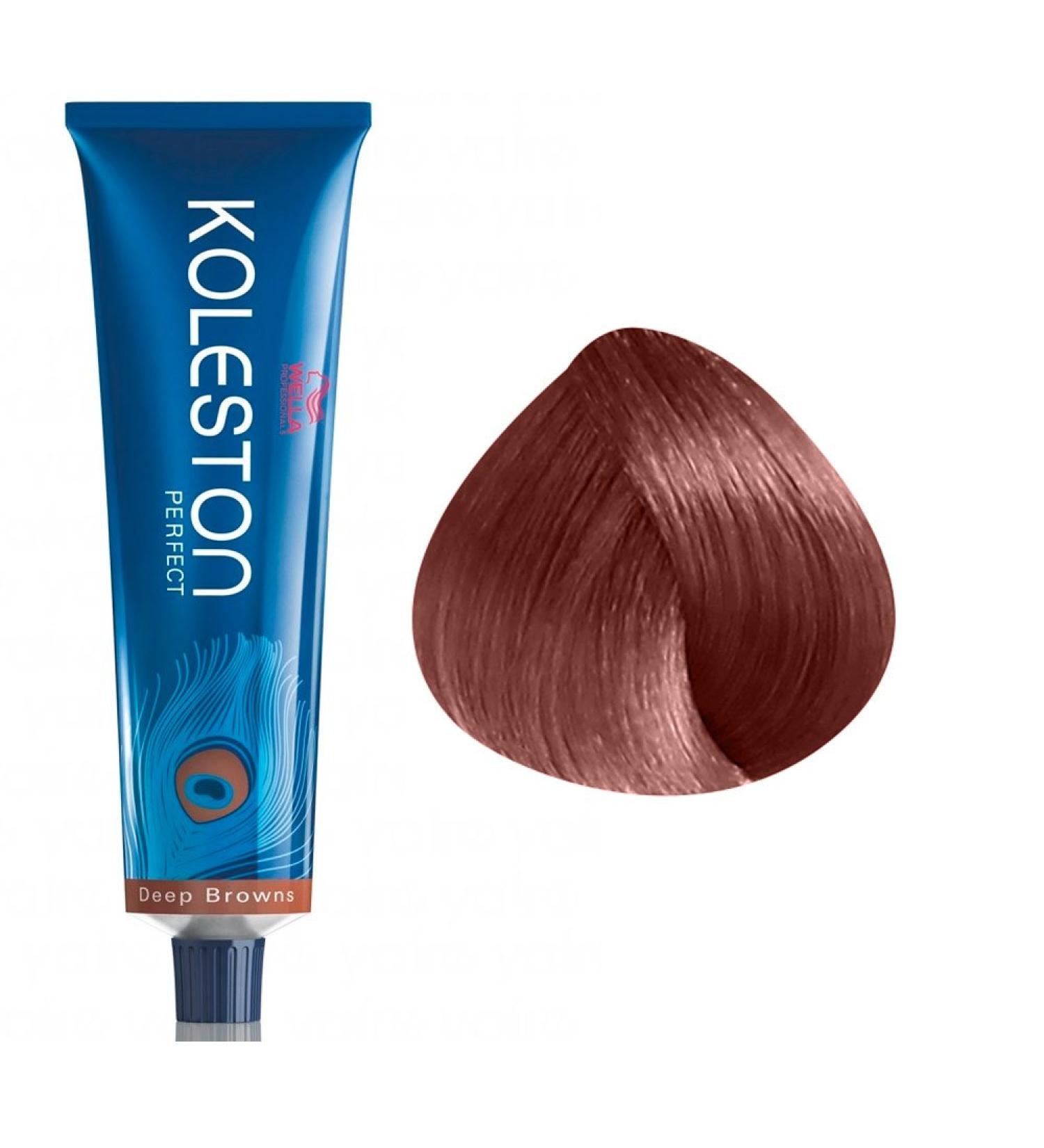Wella Professionals Koleston 6/ 74 dark blonde brown-red 1 pack (1 x 60 ml) 6/74 dark blonde brown-red