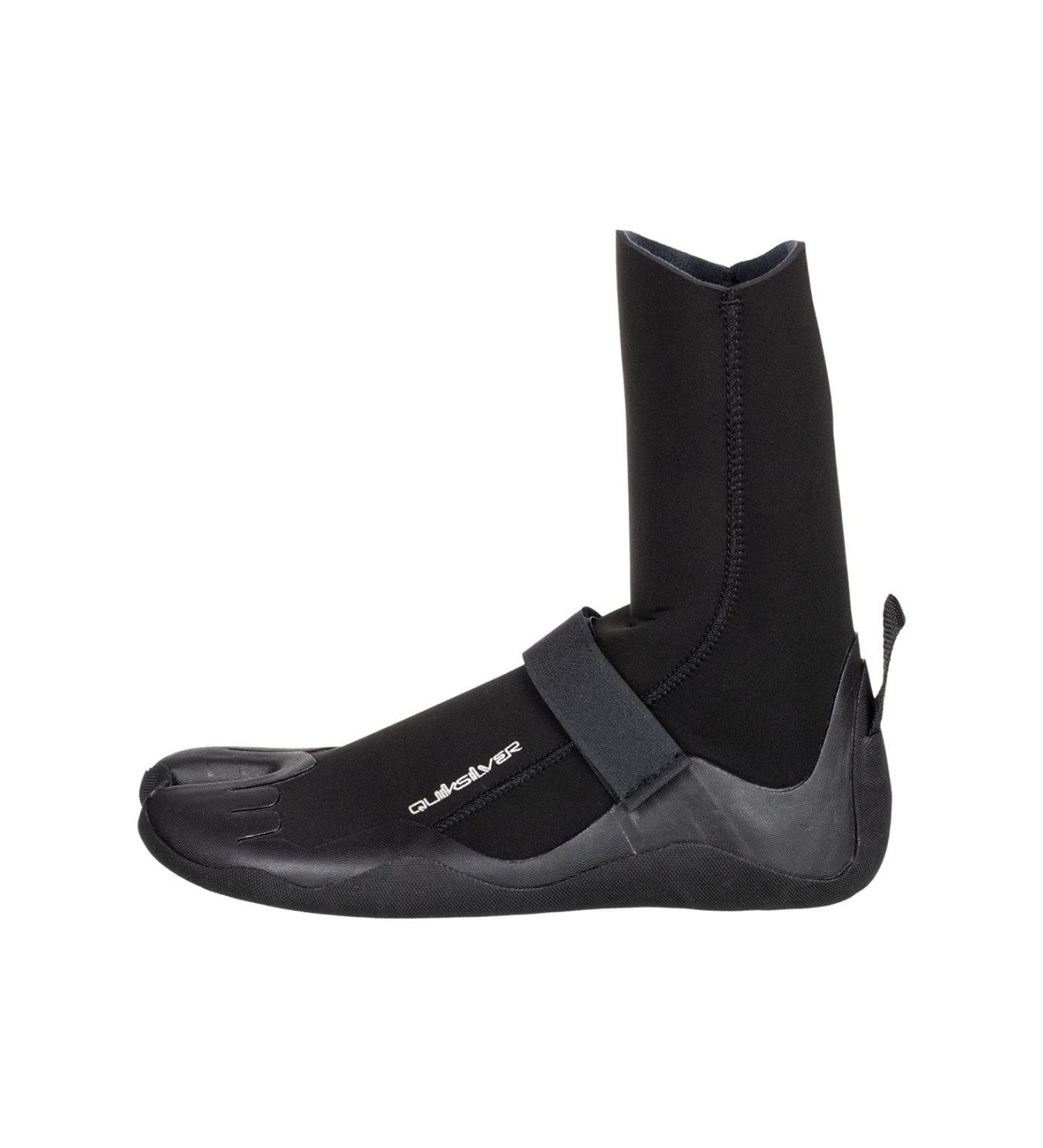 Quiksilver Men's 3mm Sessions Split Toe Surf Bootie Black Size 10 - Buy Online on SooperMarket.com