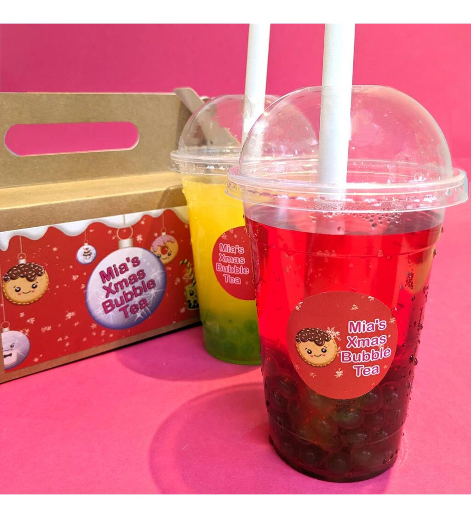 Personalised Christmas Bubble Tea Kit - Buy Online on SooperMarket.com