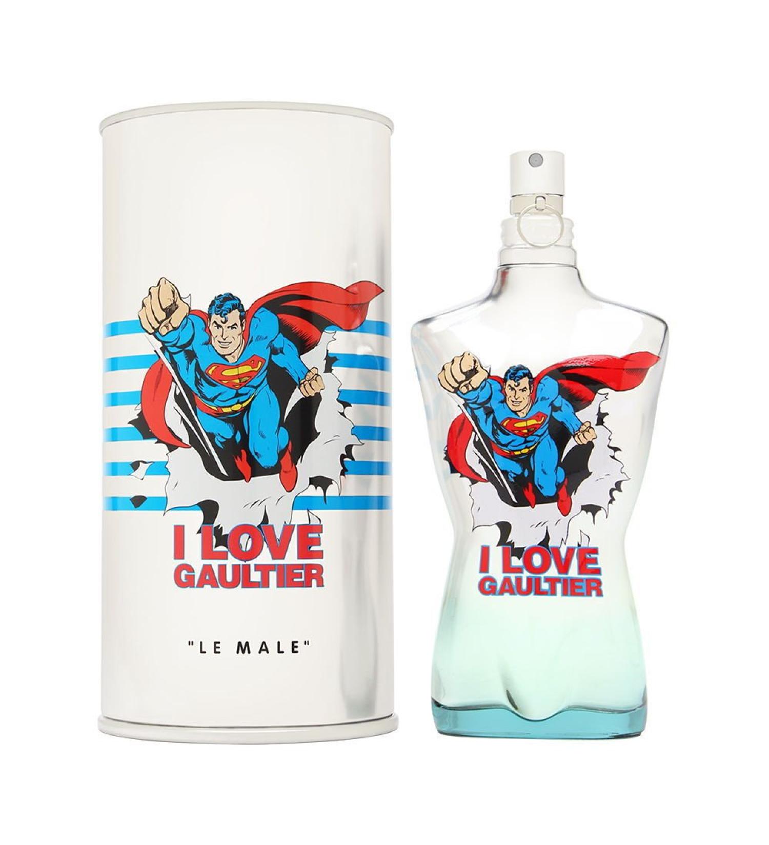 Le Male Eau Fraiche Superman by Jean Paul Gaultier for Men 4.2 oz Eau de Toilette Spray
