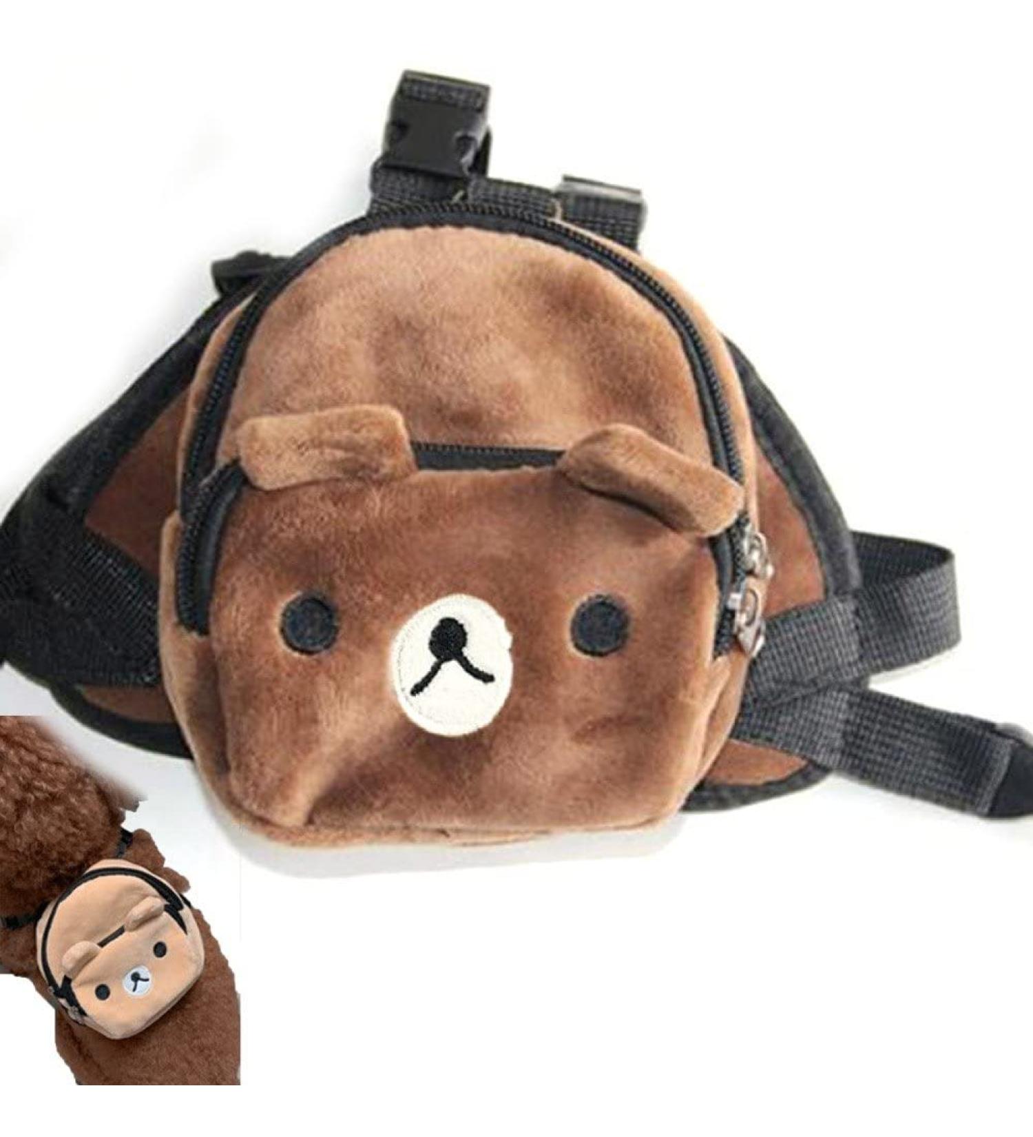 Buy Stakee Dogs Small Pet Backpack - Sweet Saddle Bag with Snack Storage for Outdoor Adventures - Buy Online on SooperMarket.com