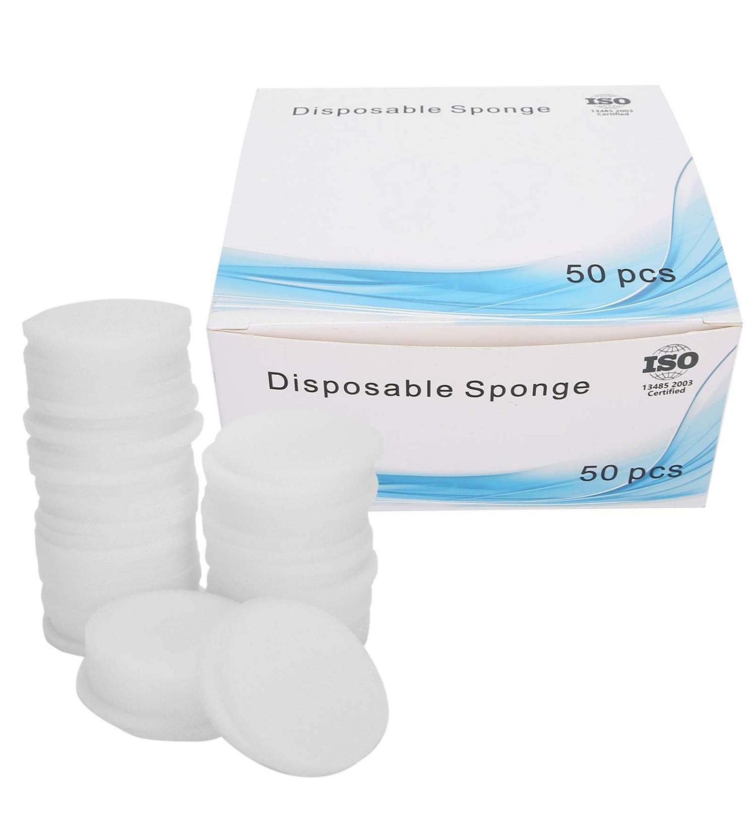50 Toothed Sponge Pads for Endodontics - Root Canal Gauze Sponges & Dental Cleaning Accessories - Buy Online on SooperMarket.com