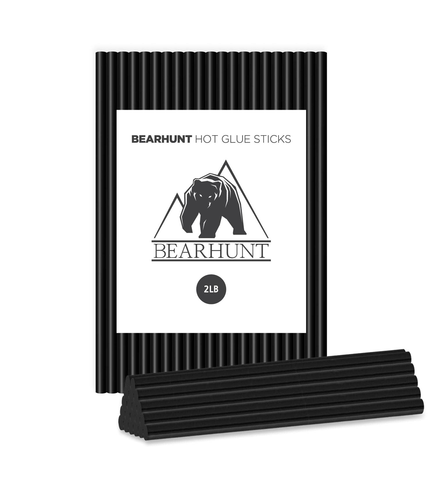 BEARHUNT Strong Hot Melt Glue Gun Sticks bulk (0.43" X 9.84"_2lb - Black) - Buy Online on SooperMarket.com