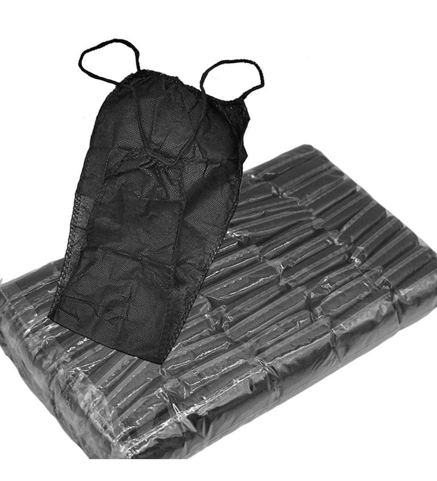 Newmind 100x Disposable Thong Panties Portable Individually Wrapped for Women Tanning SPA - Black - Buy Online on SooperMarket.com