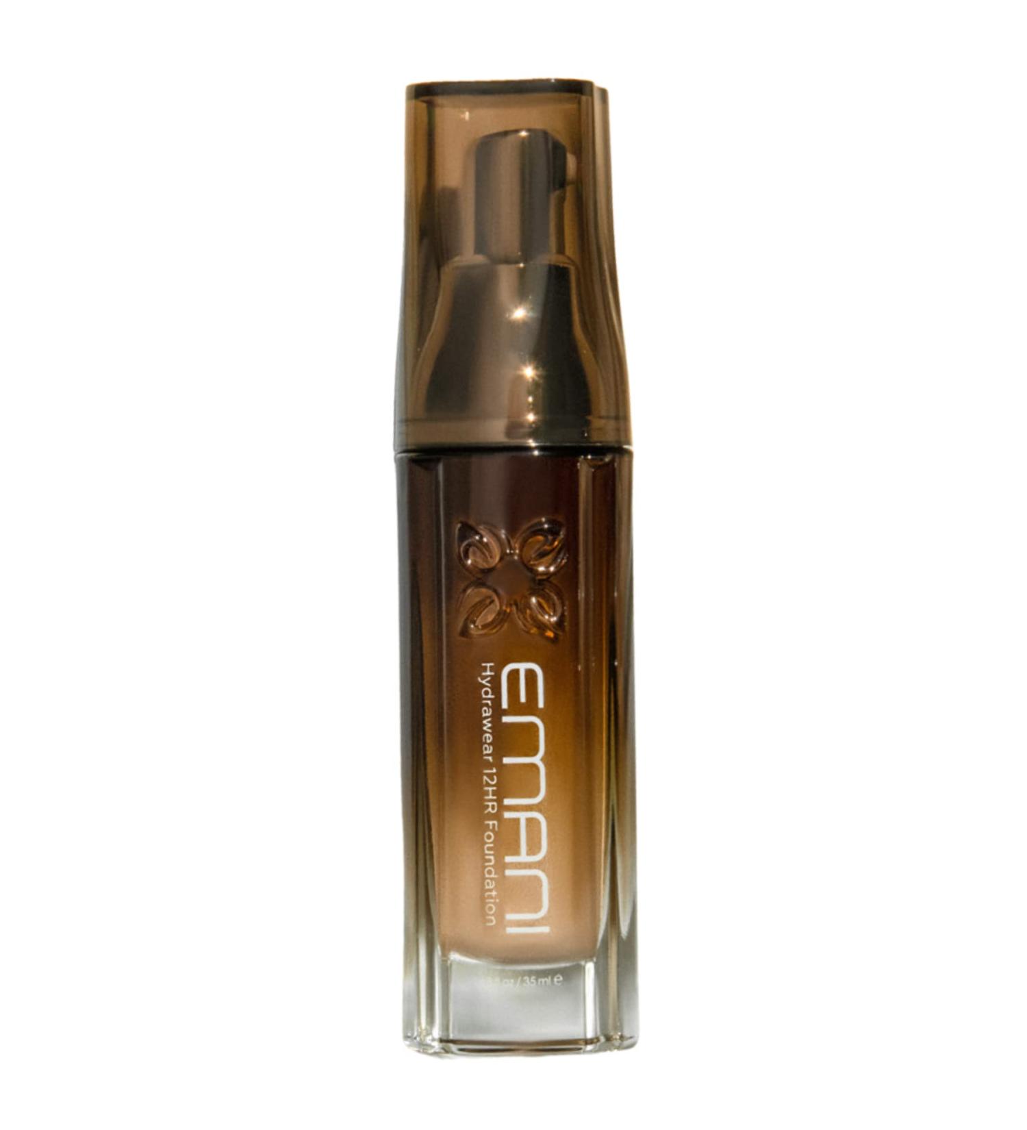 Emani HydraWear PLUS Foundation with Niacinamide 2% Hyaluronic Acid | Full HD Coverage, Acne Safe, Firming and Anti-Aging | Natural Beige (Light) - Buy Online on SooperMarket.com