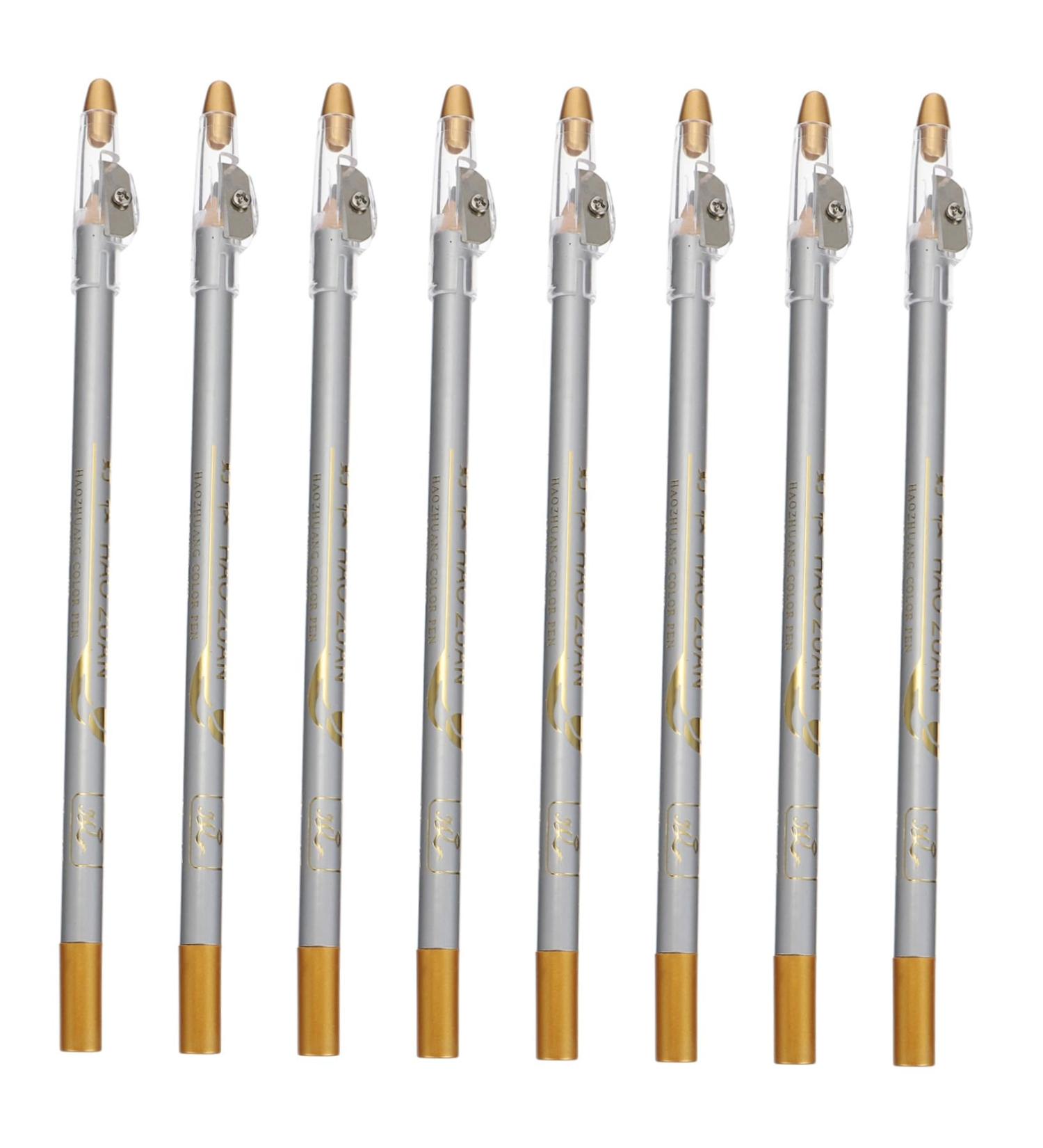 WOONEKY 8pcs Pencil Sharpener Eyebrow Pencil Beauty Eyebrow Pencil Eyeliner Pencils Eyebrow Pen Pencil - Buy Online on SooperMarket.com