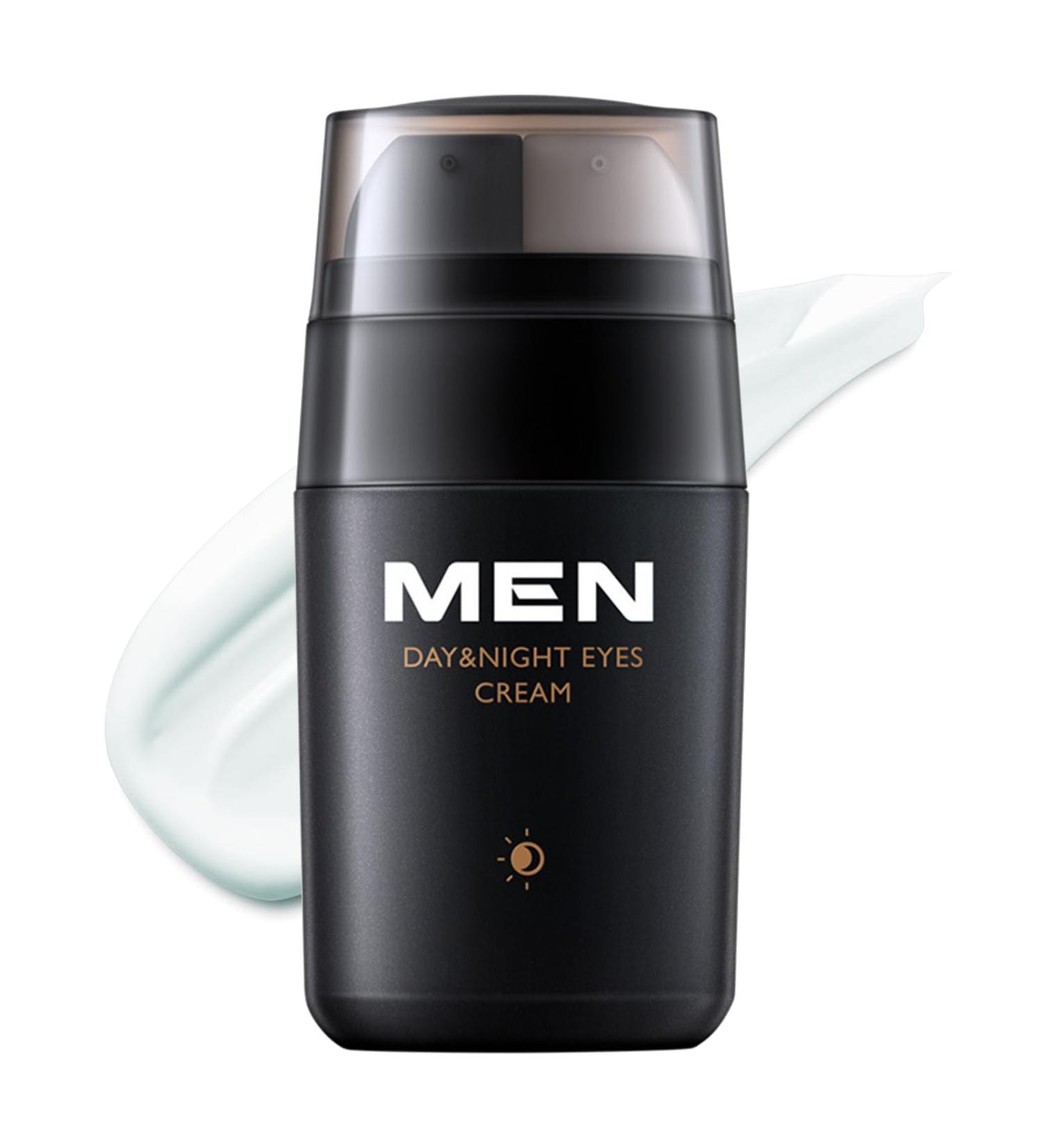 Day & Night Men's Eye Cream - Anti-Aging Dark Circle Treatment for Wrinkles & Bags - Youthful Skin Solution - Buy Online on SooperMarket.com