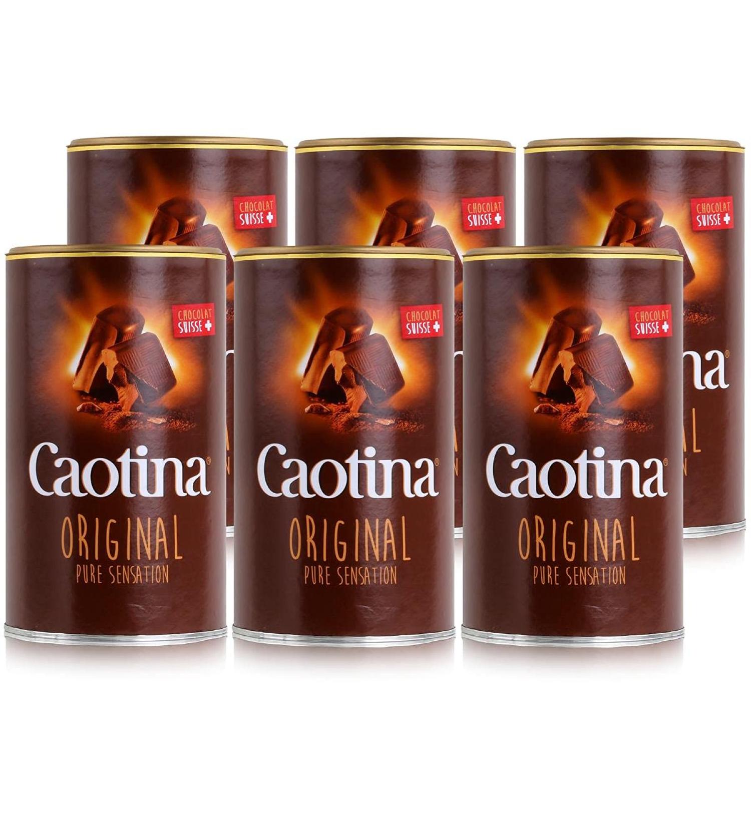 Caotina Surfin Swiss Premium Chocolate Drink - 500g Pack of 6 | Indulge in Rich Chocolate Enjoyment | International Shipping Available - Buy Online on SooperMarket.com