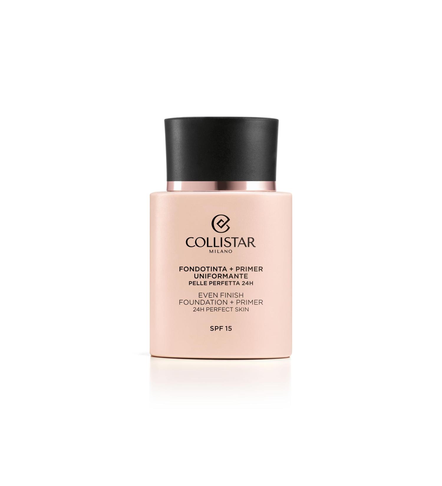 Collistar Even Finish Foundation Plus Primer 24h Perfect Skin Spf15 04 Cookie 35ml