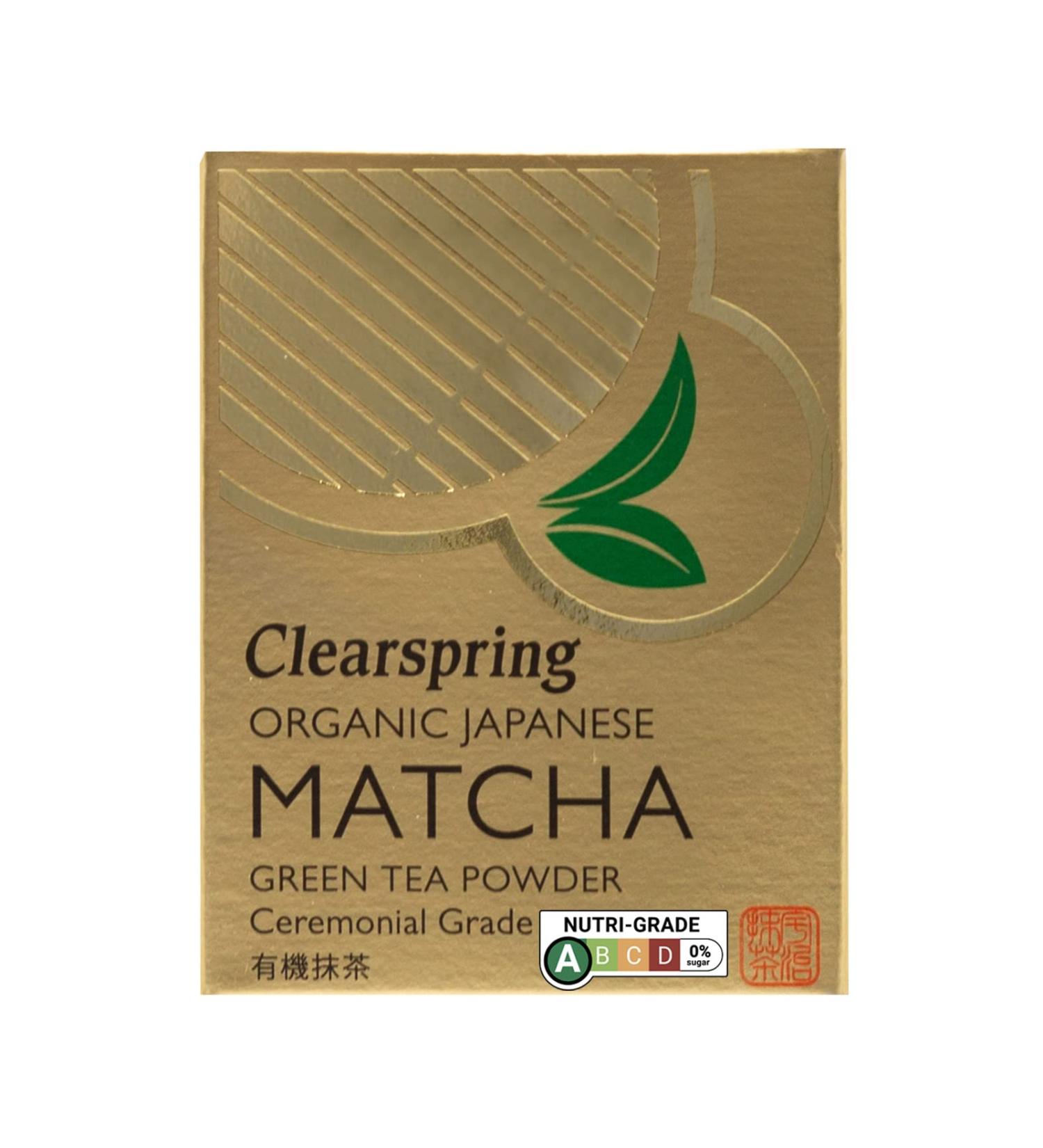 Clearspring Organic Japanese Matcha Green Tea Powder Ceremonial Grade 30g - Pack of 1 - Buy Online on SooperMarket.com