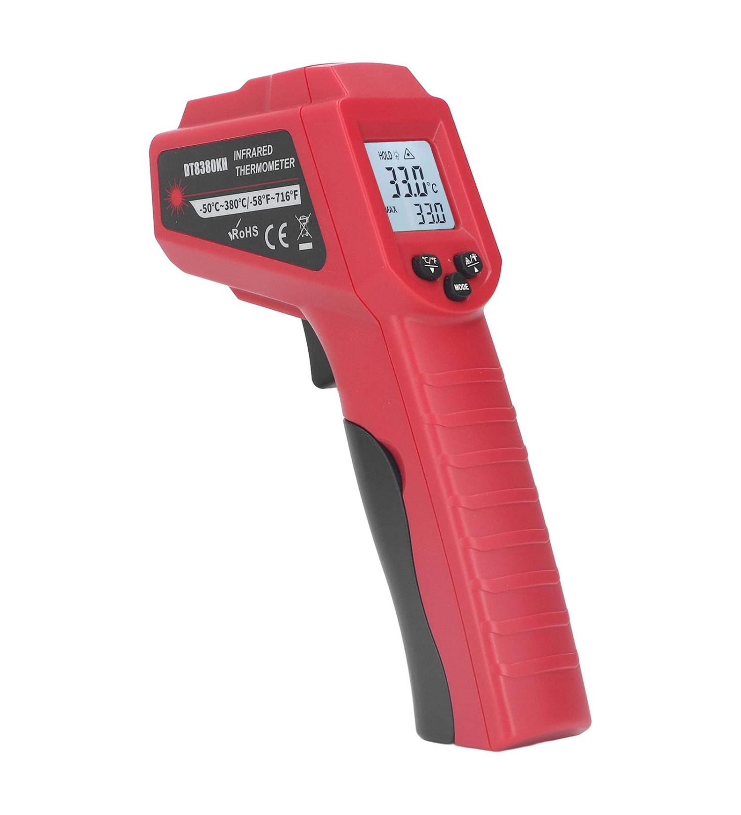 Infrared Thermometer - No Contact Temperature Meter with Backlit LCD for Food Processing - Buy Online on SooperMarket.com