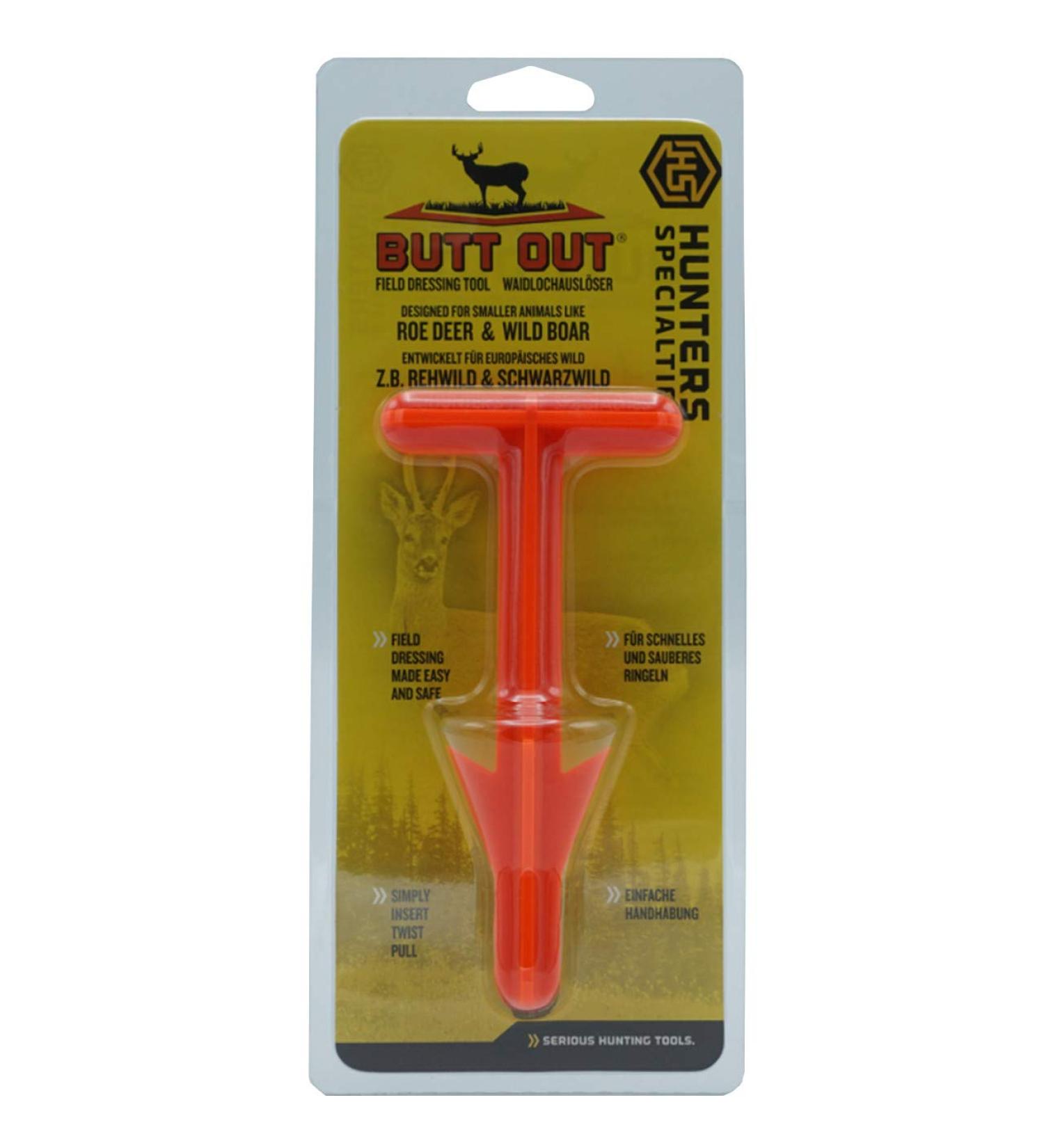 Hunters Specialties Butt Out Wound Hole Release Ringing Aid - Durable Plastic - Best for Efficient Game Processing - Buy Online on SooperMarket.com