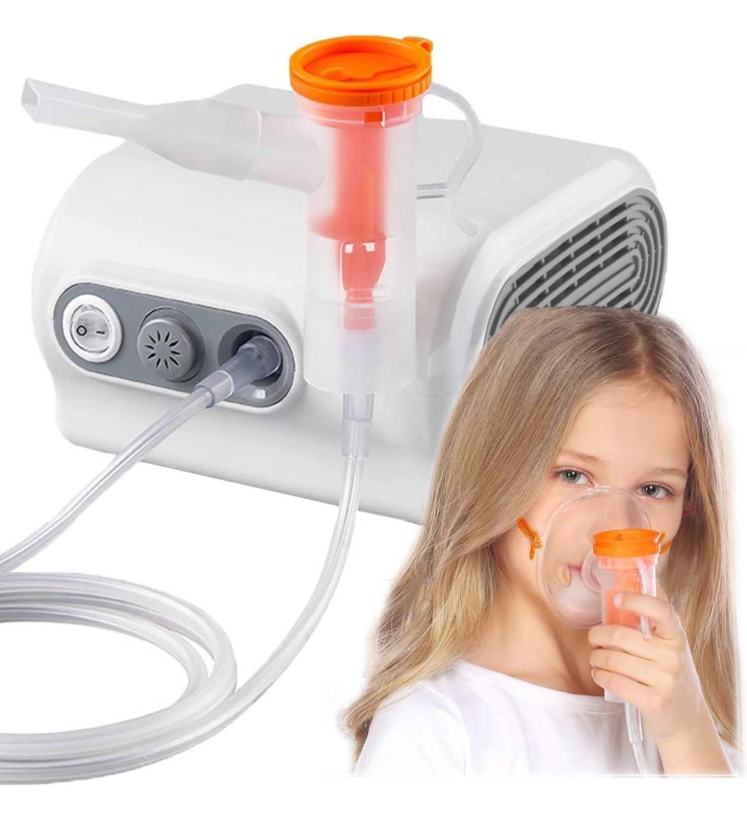 UNOSEKS Portable Jet Nebulizer for Breathing Issues - Compressor Steam Inhaler for Adults and Kids | Home & Travel Kit Included - Buy Online on SooperMarket.com