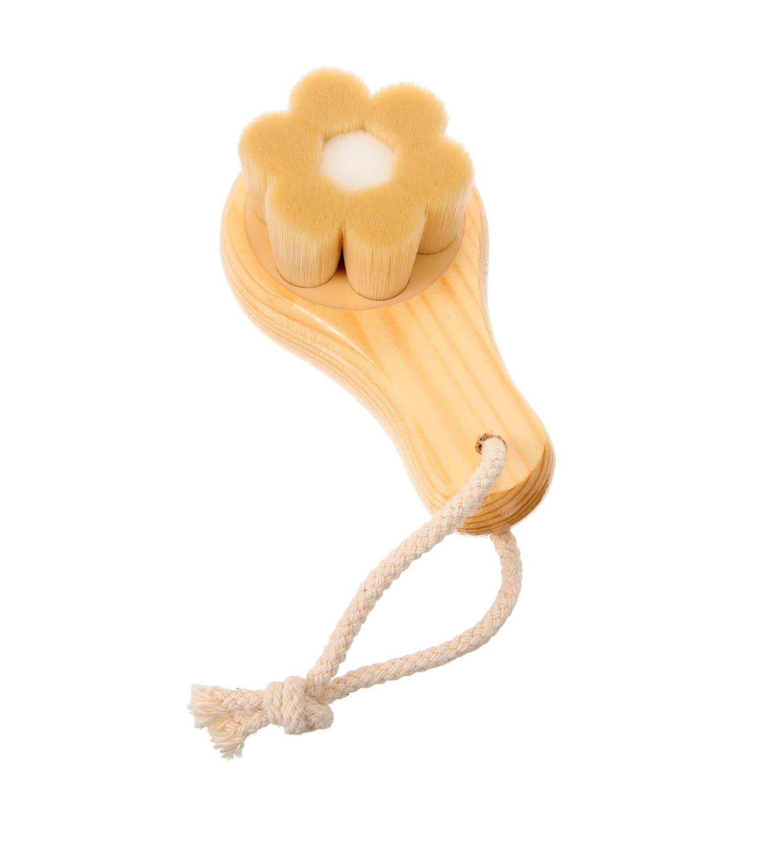 PLAFOPE Facial Wash Brush with Wooden Handle Face Sponges for Cleansing Face Brush Facial Brush Facial Exfoliator Face Wash Brush Cleansing Brush Skin Care Tools Face Exfoliator - Buy Online on SooperMarket.com