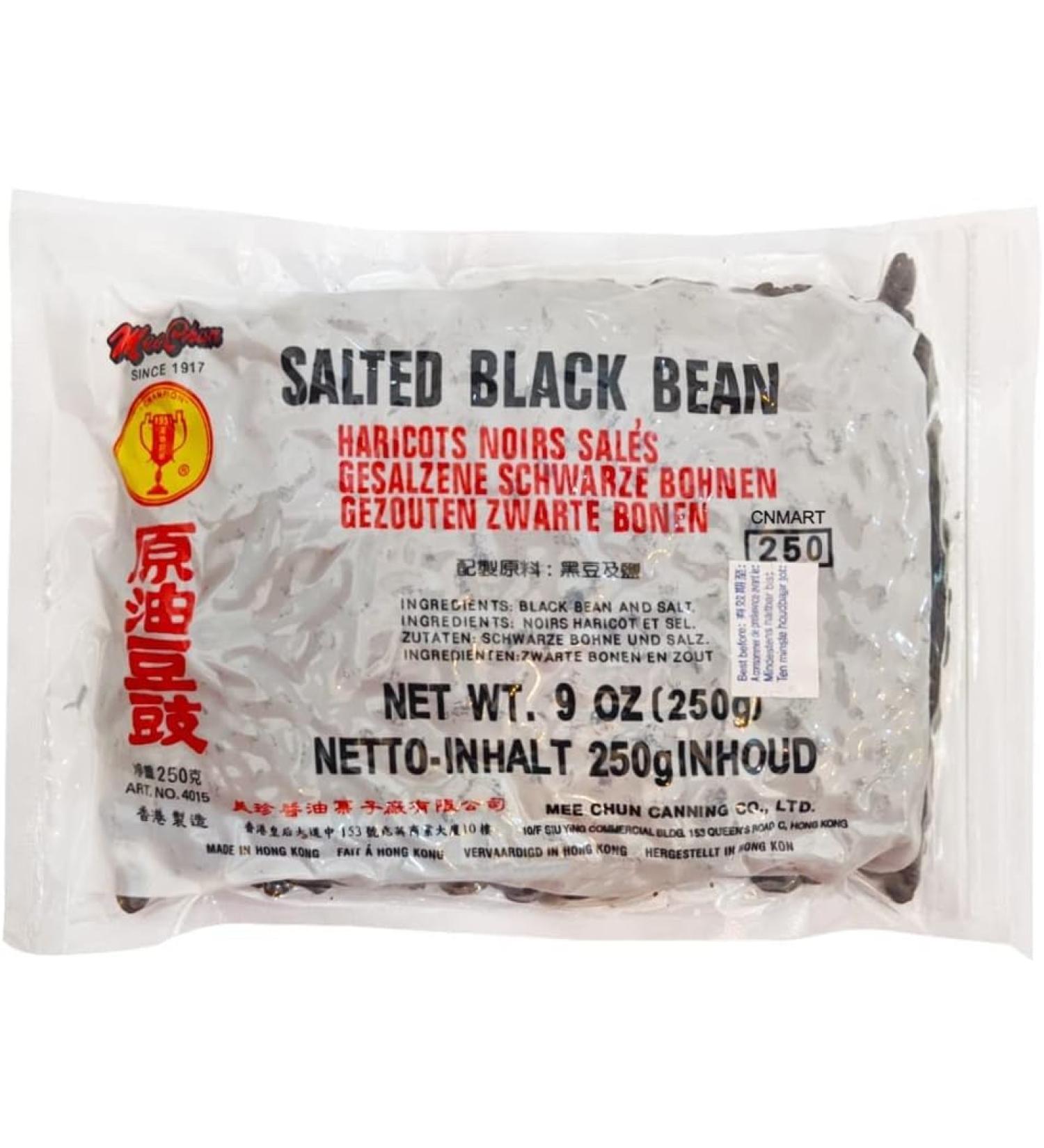 CNMART Mee Chun Salted Black Bean 250g (9oz) Bag