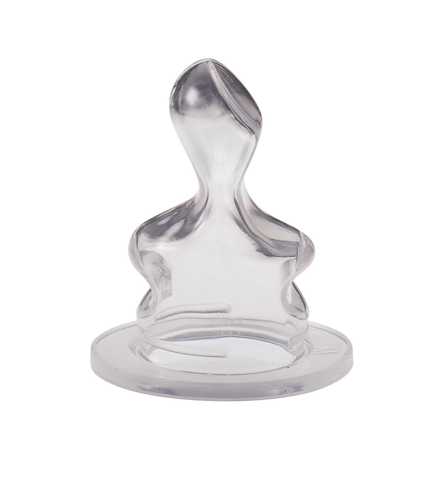 Nip Standard Teat Anatomical Silicone for 0-6 Months - Size M - Milk 2-Pack | International Shipping - Buy Online on SooperMarket.com