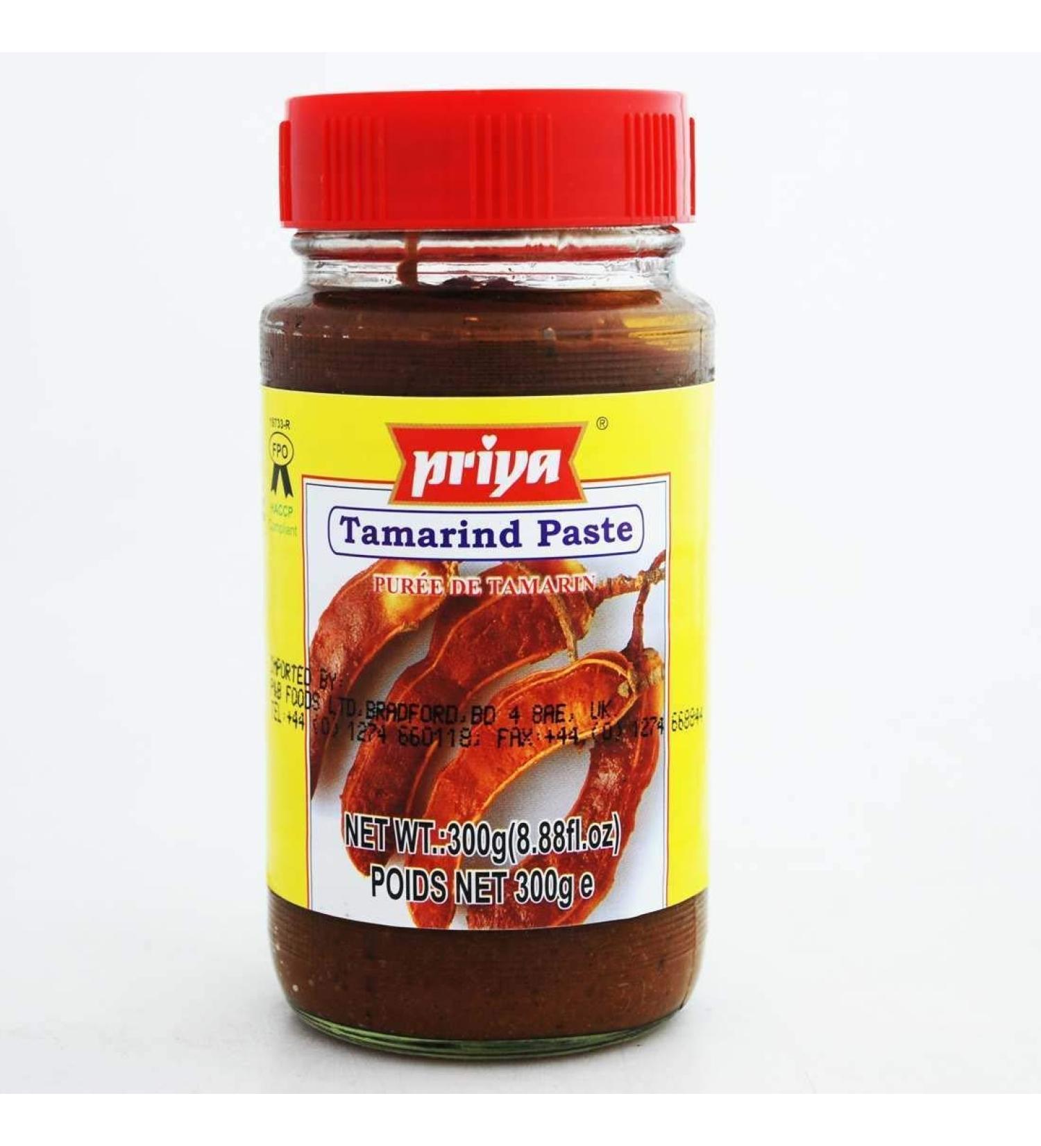 Priya - Tamarind Paste - Ideal for Thai Noodles and Indian Chicken Dishes - 300g (Jar) - Buy Online on SooperMarket.com