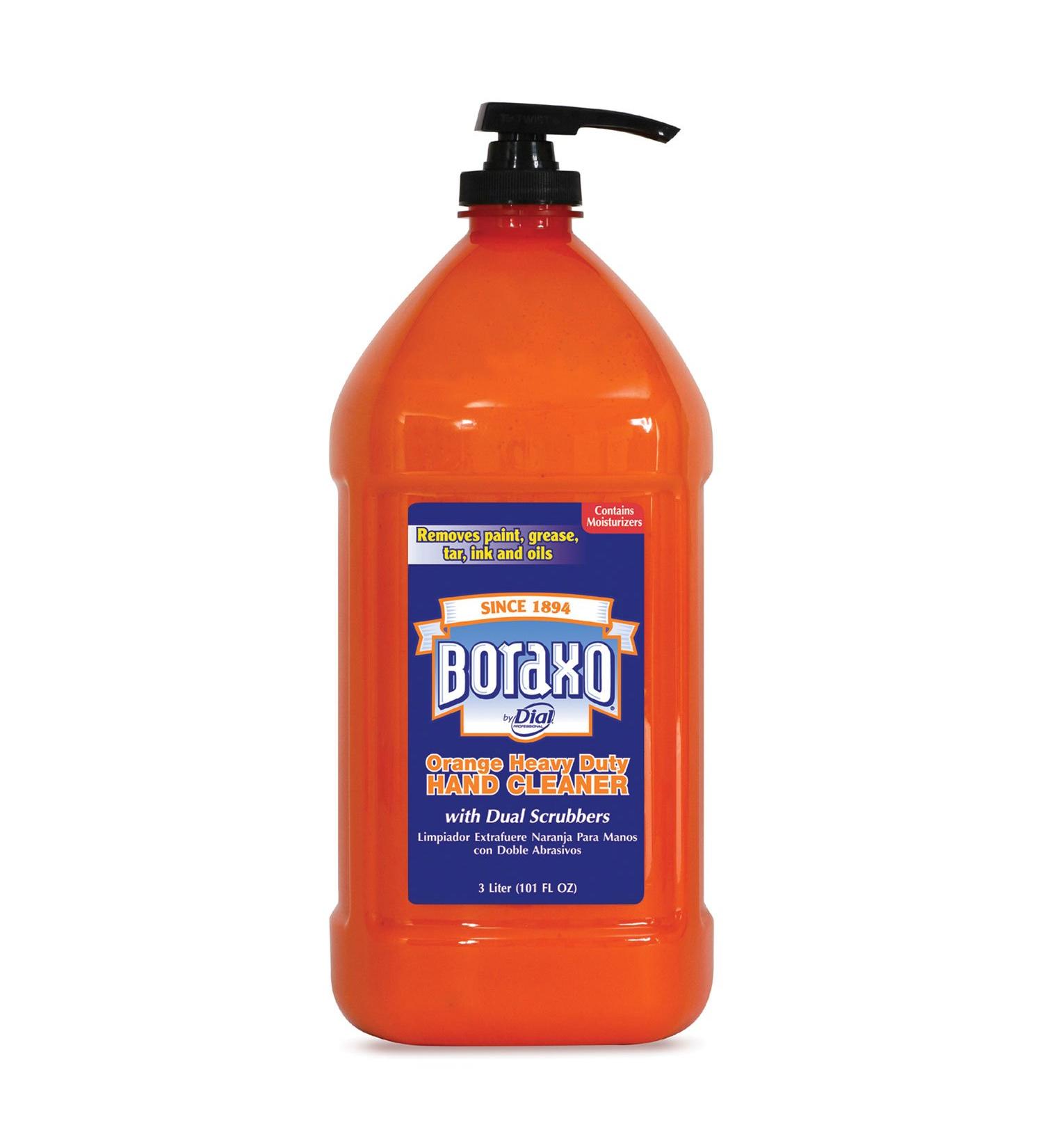 Boraxo 06058 Orange Heavy Duty Hand Cleaner 3 Liter Pump Bottle