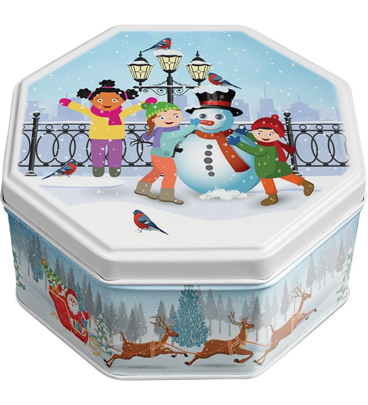Campbell's Shortbread in Christmas Village Scene Tin (Petticoat Tails) - 115g - Buy Online on SooperMarket.com