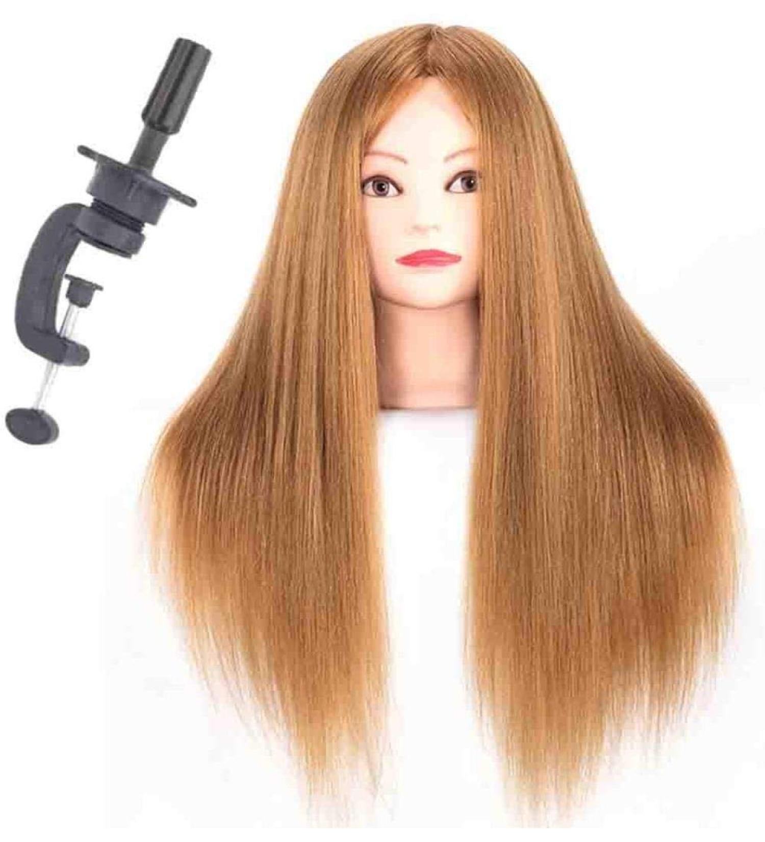 Adjustable Tailor Puppet Dummy Head for Hair Braiding & Styling - Ideal for Hair Salons & Training - Buy Online on SooperMarket.com