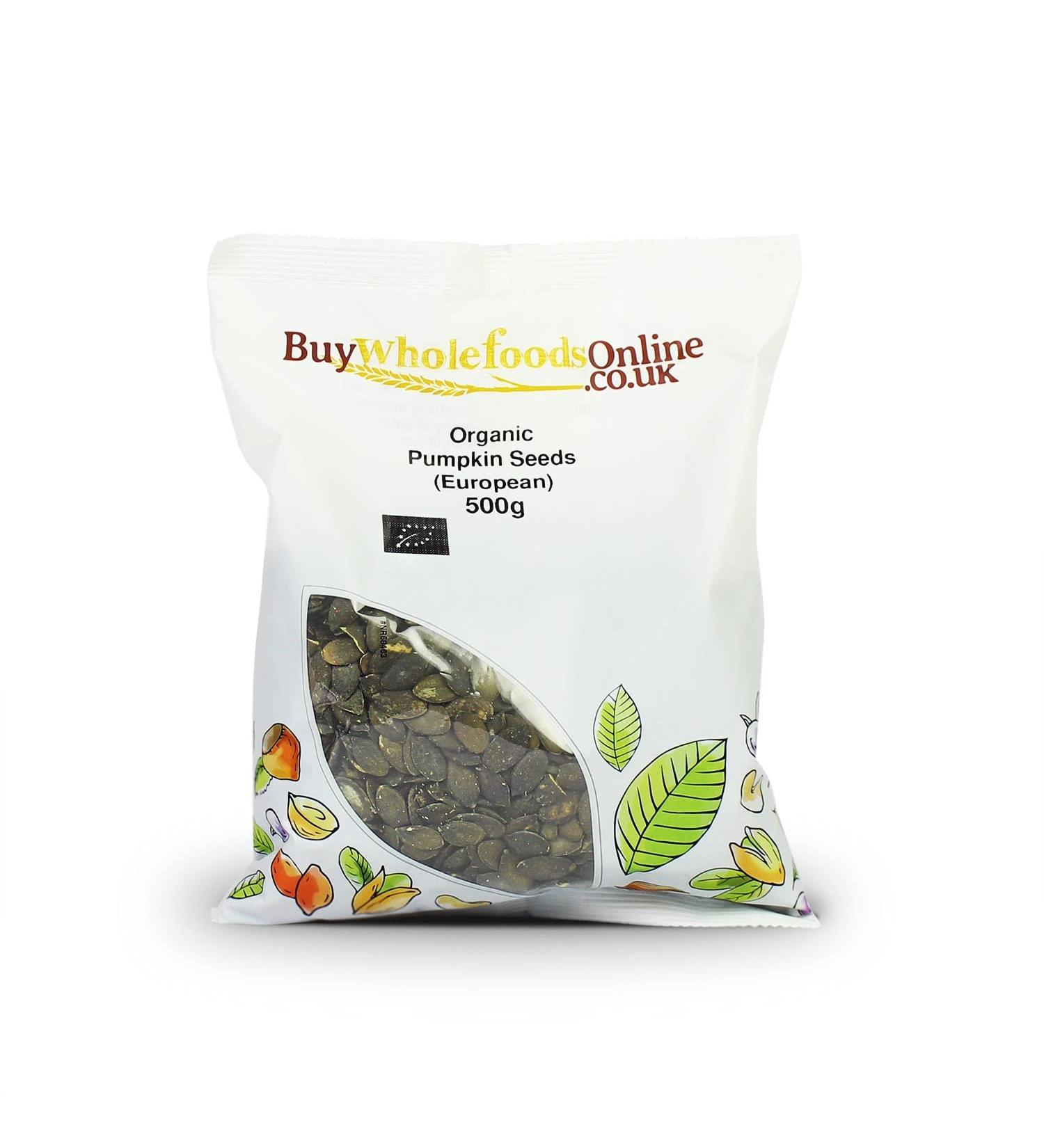 Organic Pumpkin Seeds (European) 500g