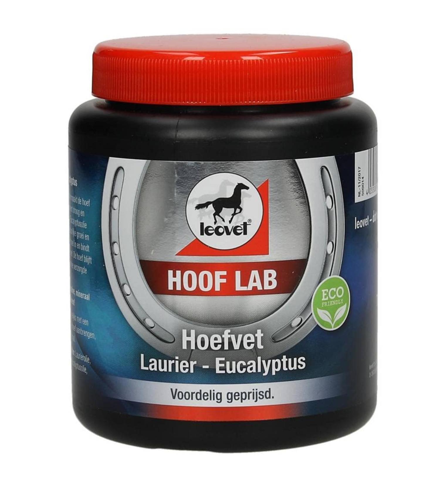 LEOVET HUFLAB Hoof Fat Laurel - Eucalyptus 750 ml can