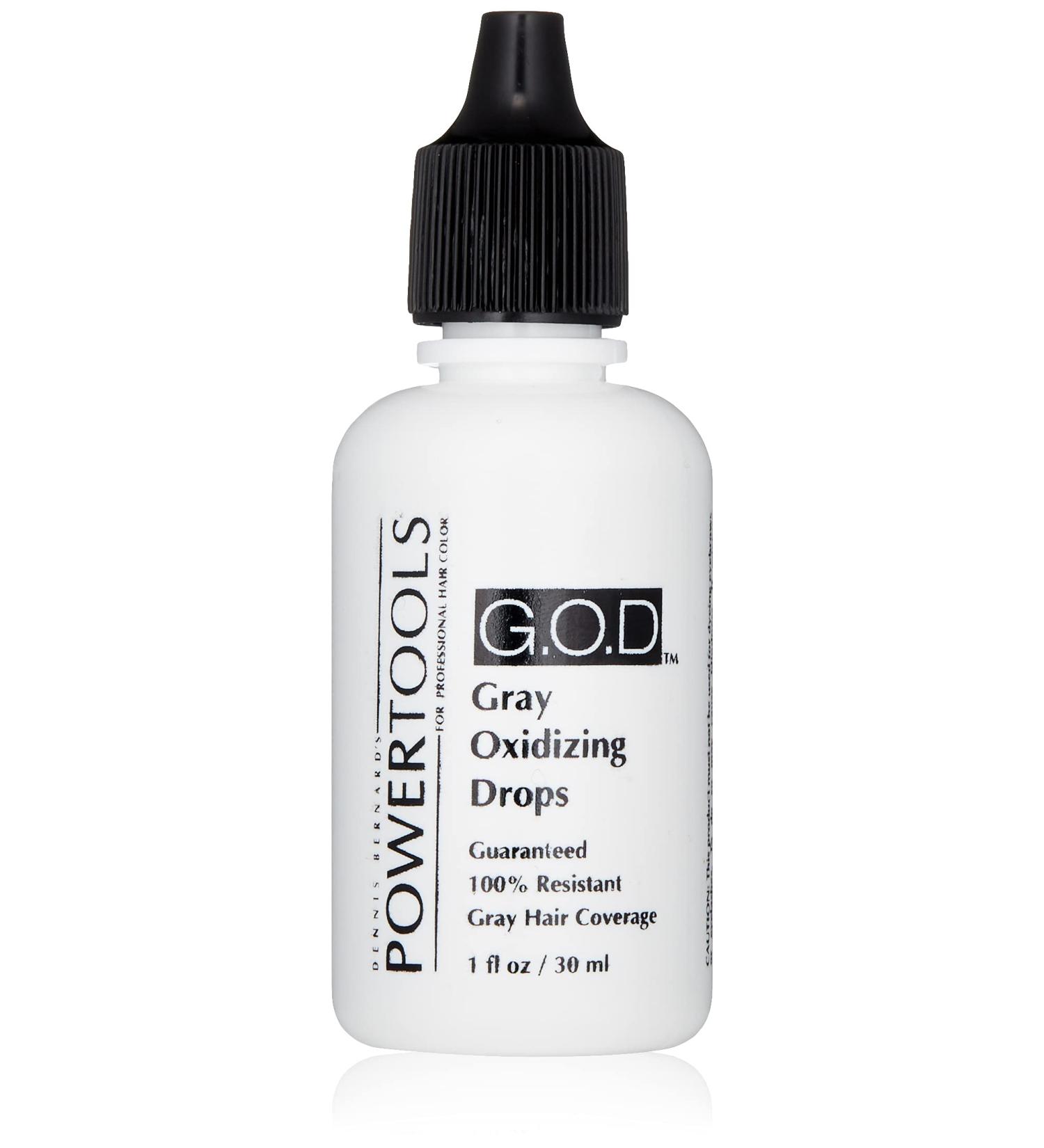 Authentic GOD Original Gray Oxidizing Drops | Mix for Guaranteed Grey Coverage 1 Fl Oz - Buy Online on SooperMarket.com