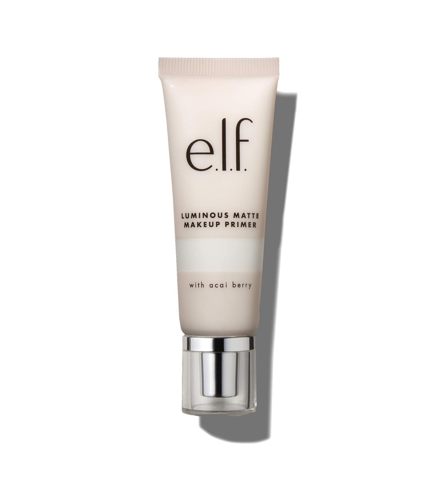 e.l.f. Beautifully Bare Luminous Matte Makeup Primer  0.96 fl. Oz