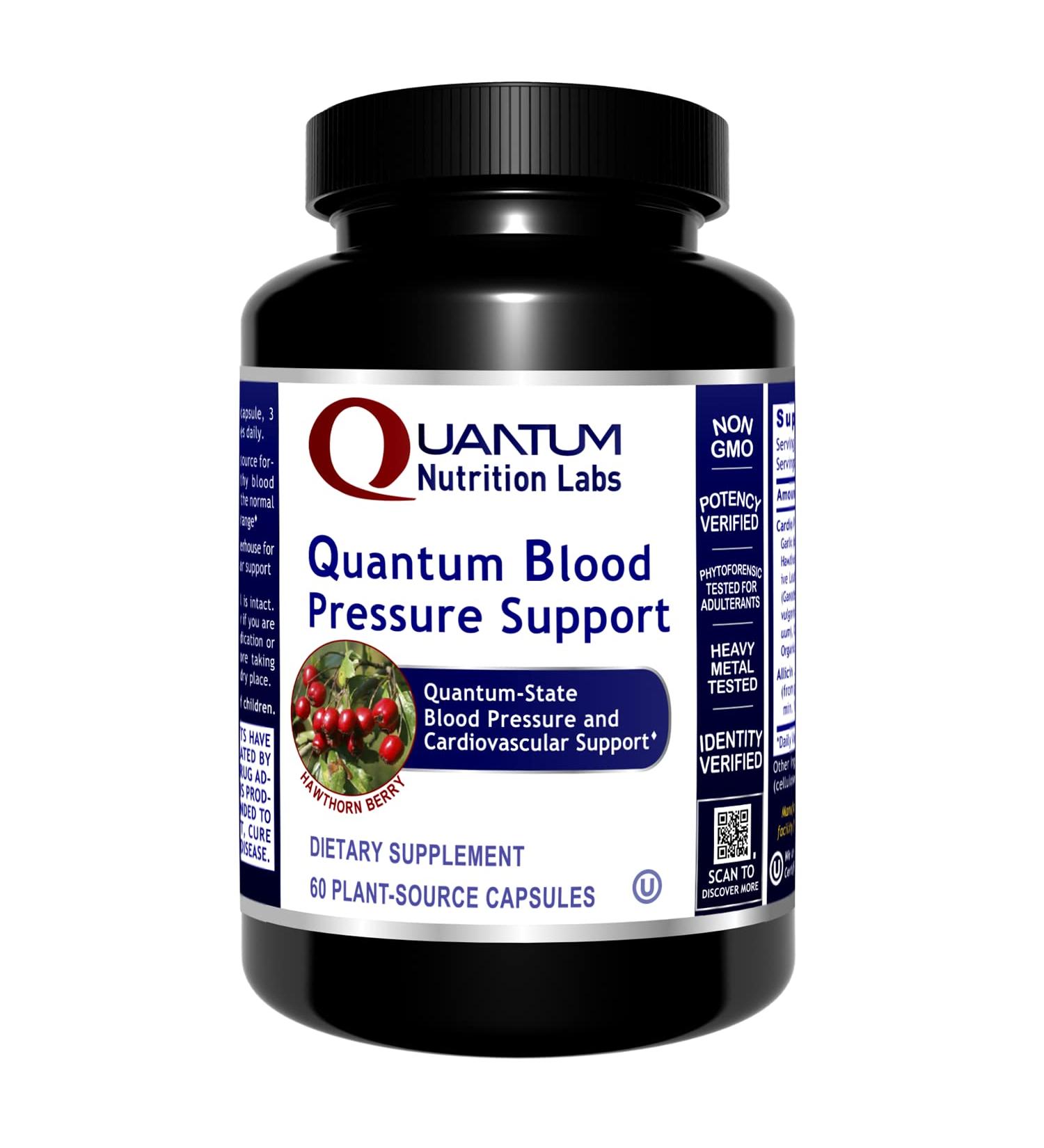 Quantum Blood Pressure Support 60 Caps - Natural Hypertension Relief - Buy Online on SooperMarket.com