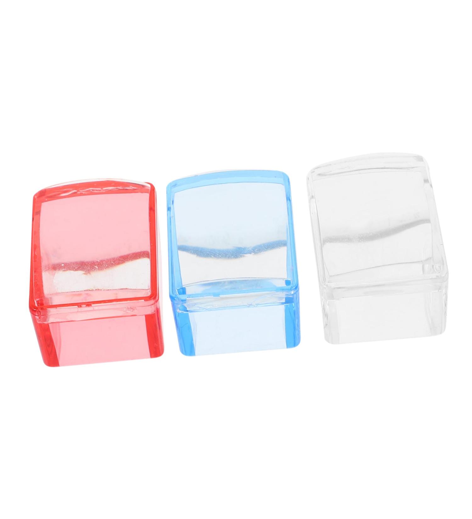 minkissy 15 Sets Nail Print Pegboard Kit Nail Stamper French Tip Nail Kits Nails Kits Clear Stamper Nail Plate Jelly Gel Pad Silicone Stamper Nail Art Stamper Kids Gel Tool Plastic Manicure - Buy Online on SooperMarket.com