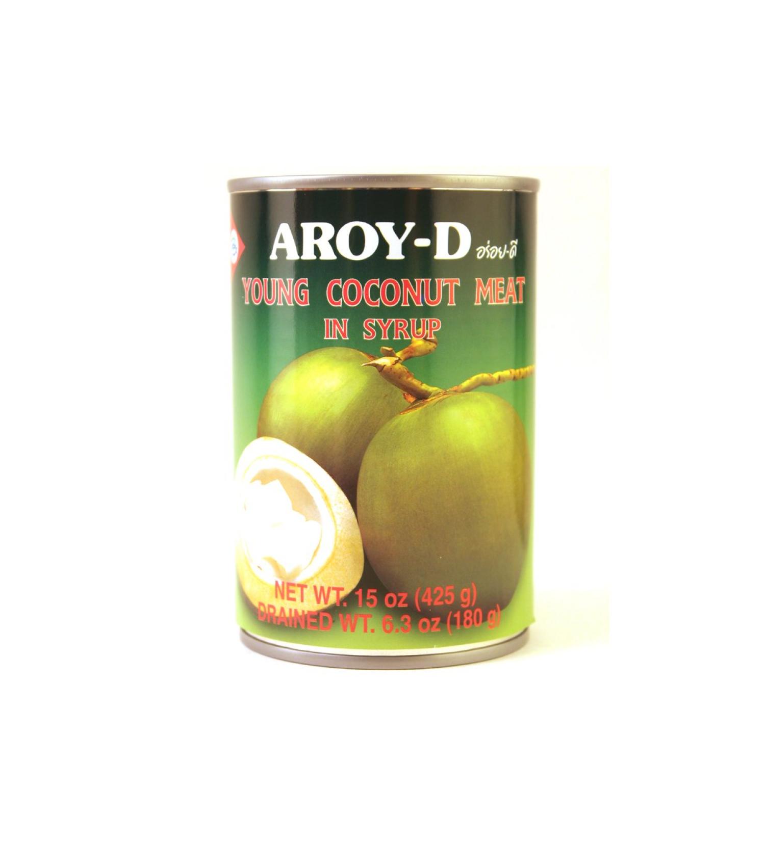 Young Coconut Meat in Syrup - 15oz (Pack of 3)