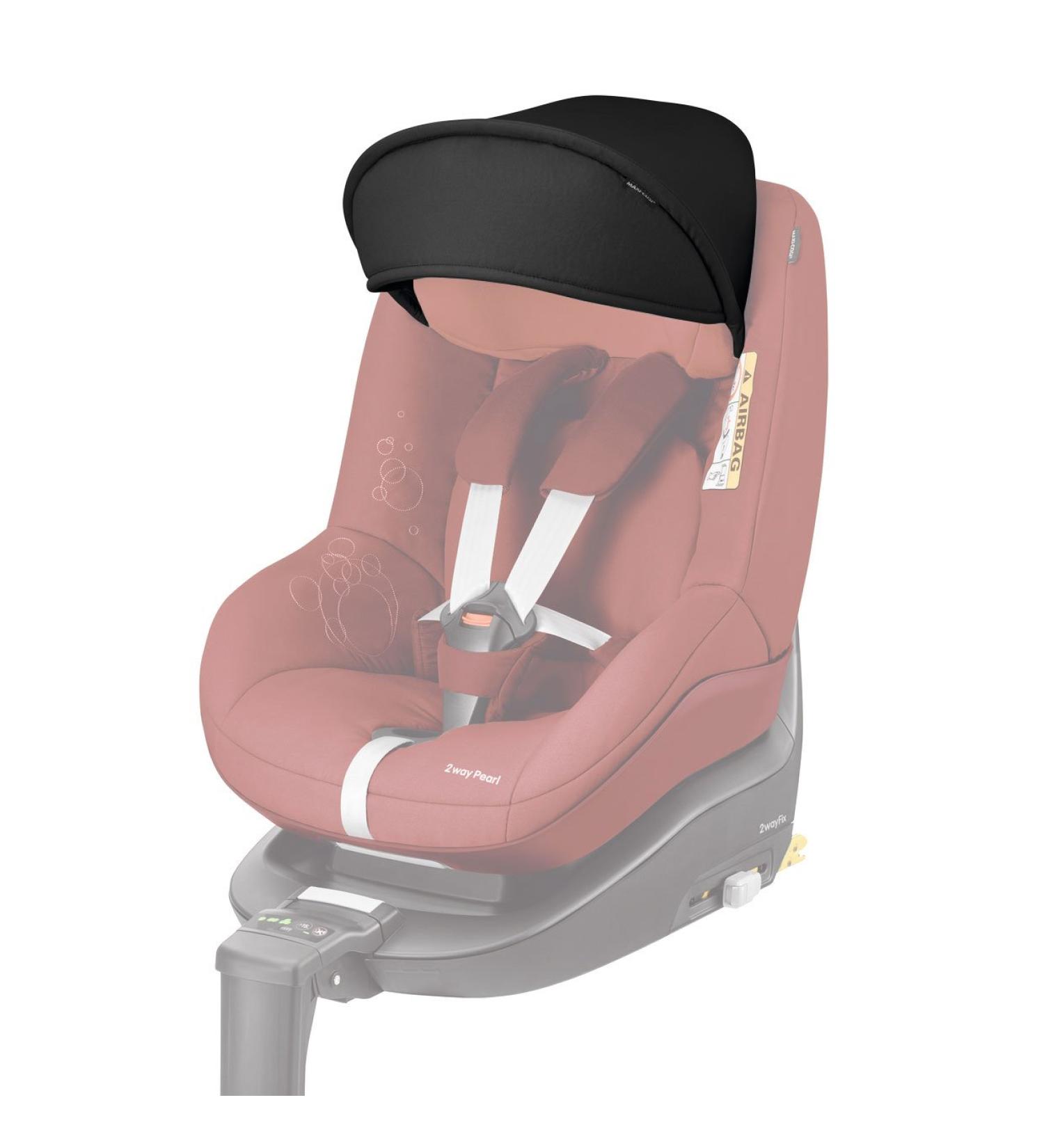 Maxi-Cosi Sun Deck - Premium Sun Protection for Pearl Pearl Smart Tobi Tobifix Rubi Axiss & Milofix - Black - 1 Pack - Buy Online on SooperMarket.com