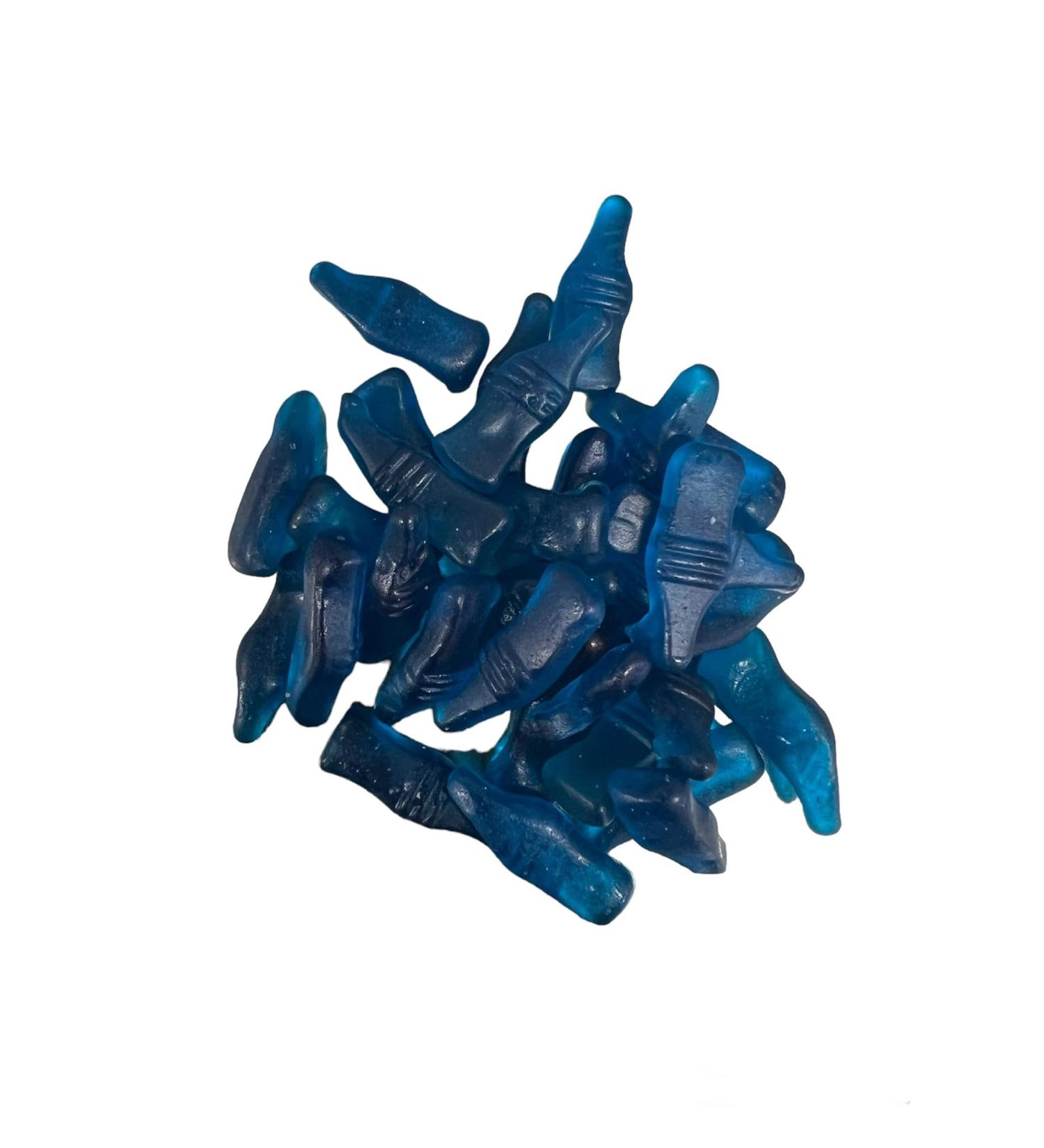 Gummy Chewy Mini Blue Bottle Sweet Share Bag - 1kg
