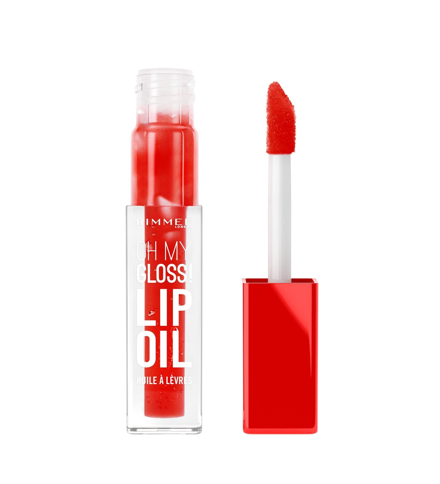 Rimmel Oh My Gloss! Lip Oil - Vivid Red (004) - Buy Online on SooperMarket.com