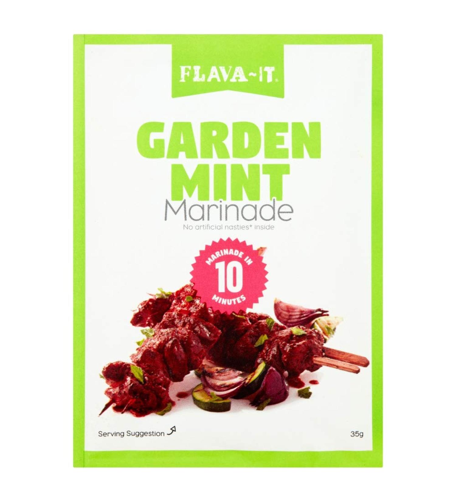 Flava It Garden Mint Marinade 35g