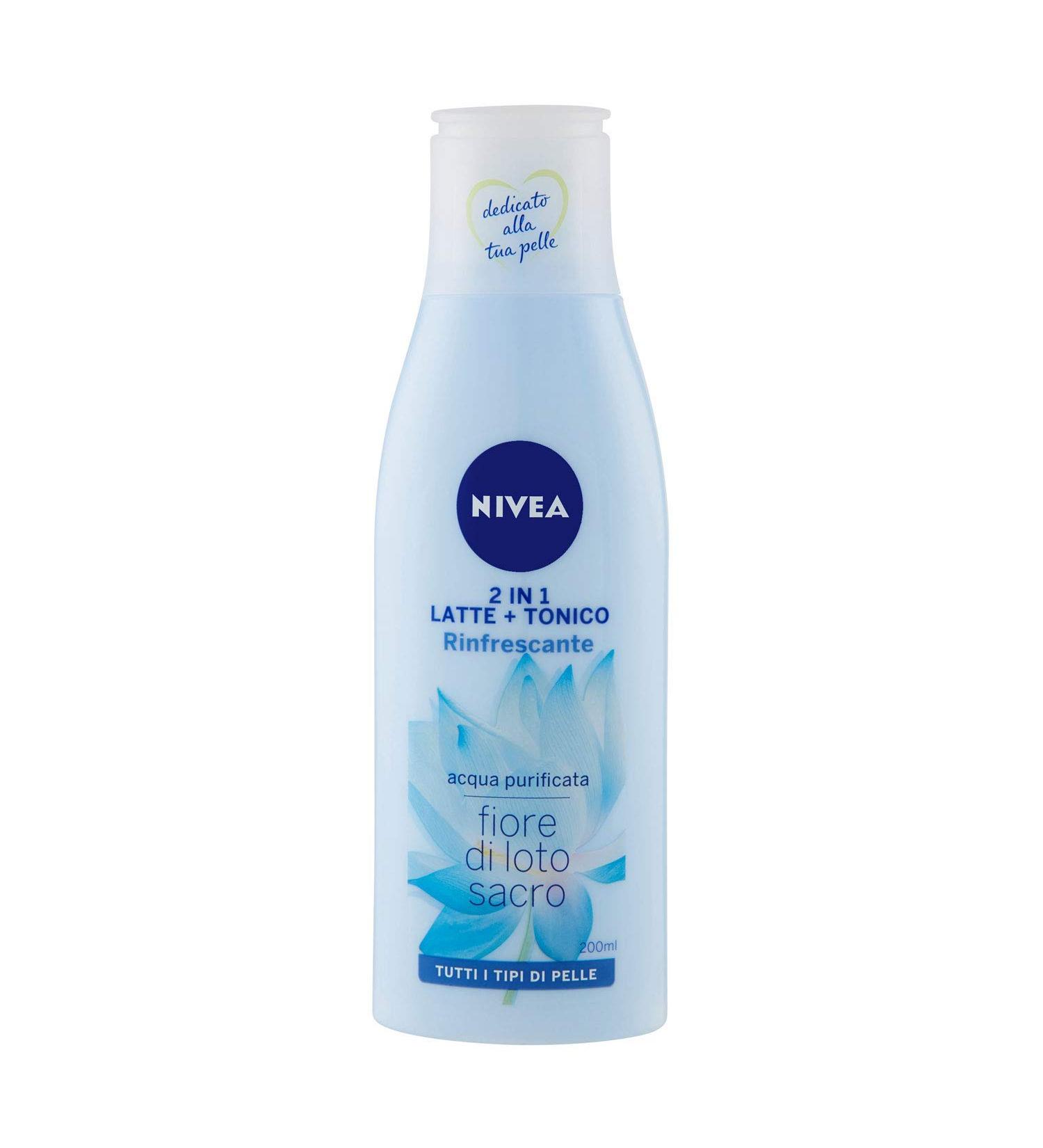 Nivea Aqua 2 In 1 Cleansing Milk and Toner Ml.200 - Buy Online on SooperMarket.com